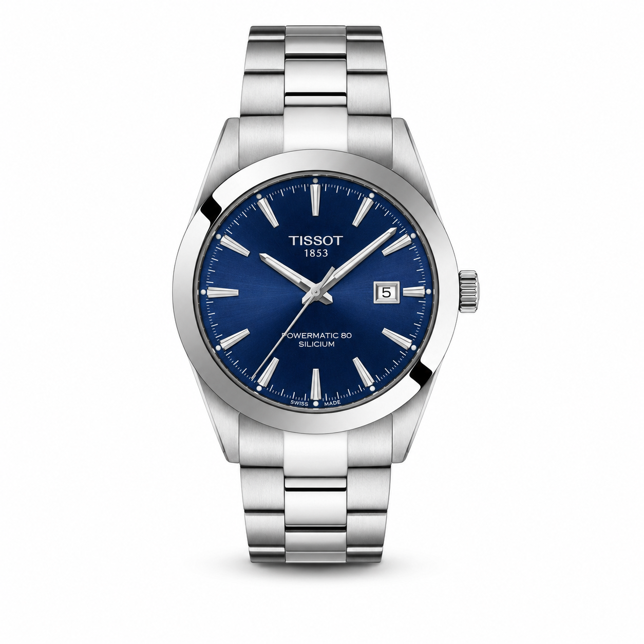 Silicium Silver Sapphire Powermatic Tissot Watch
