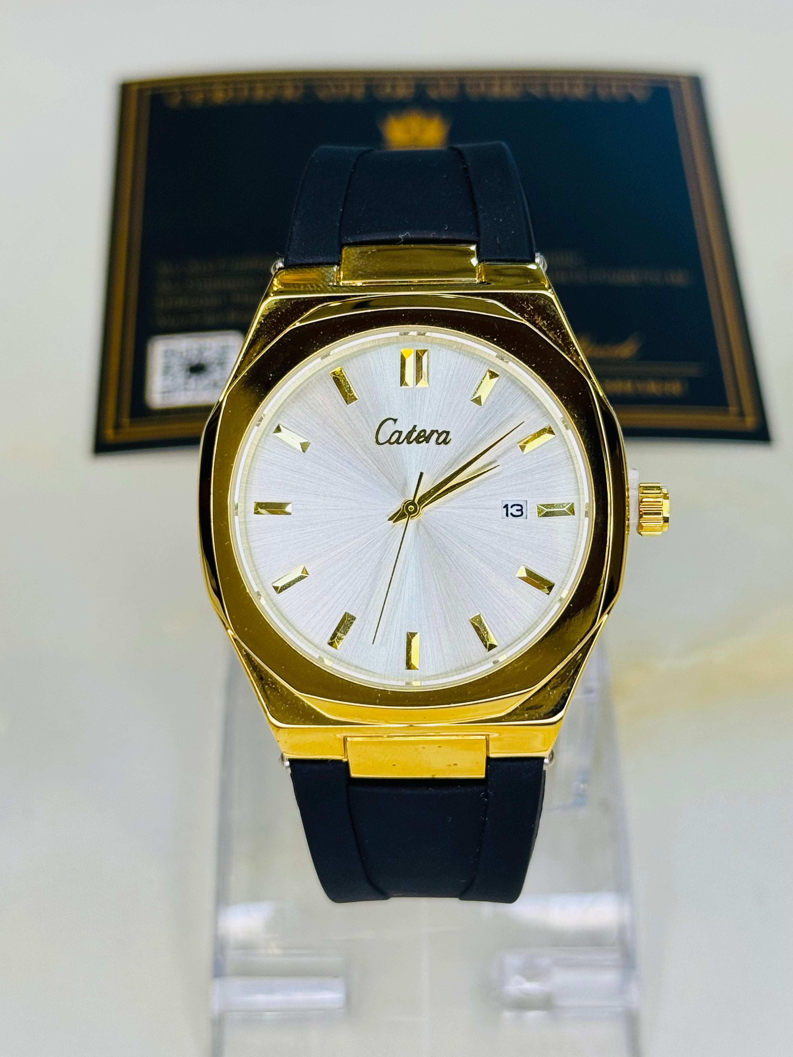 Black Gold Catera Watch