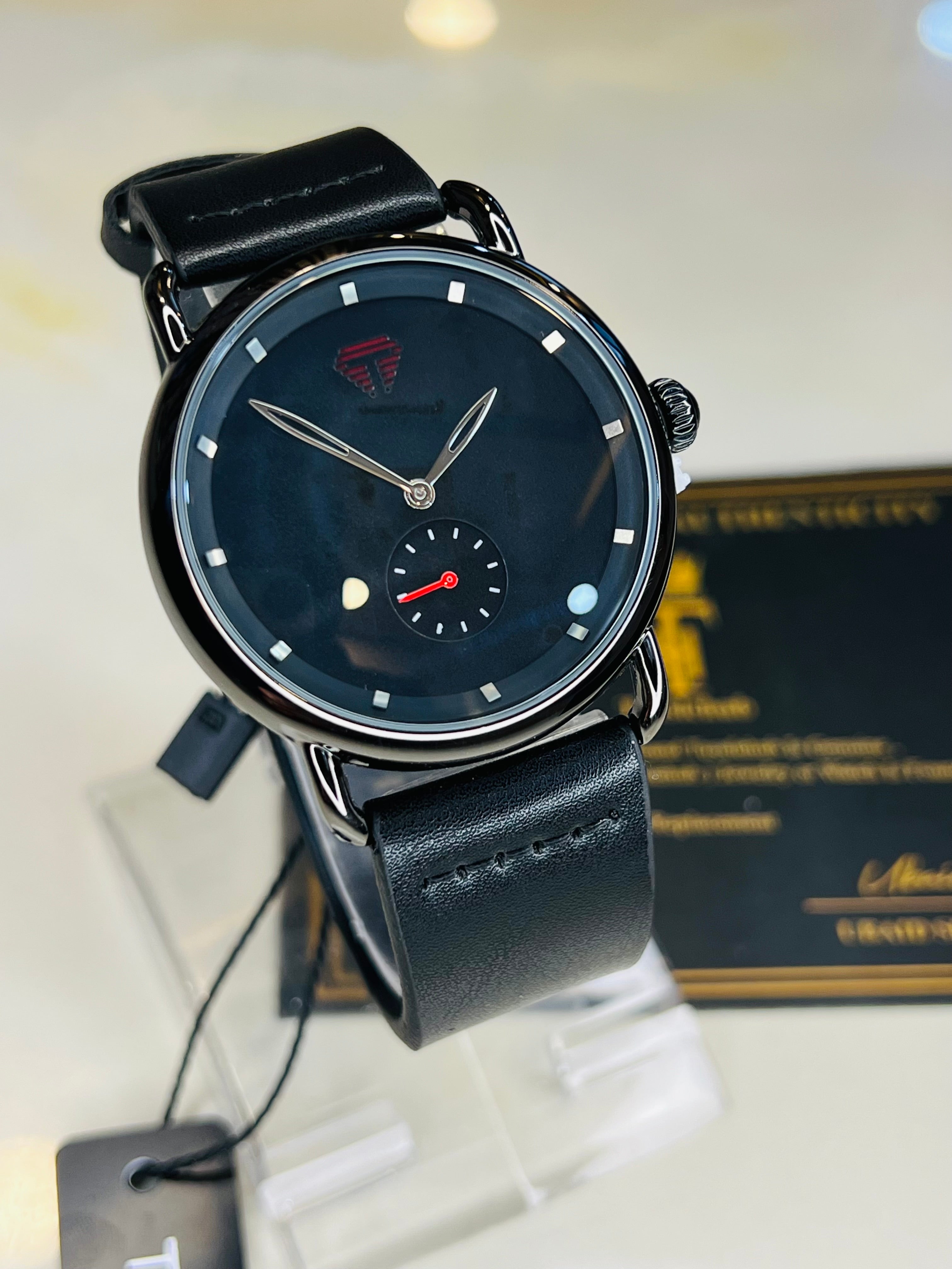 Tomi Stella All Black Down Second Watch