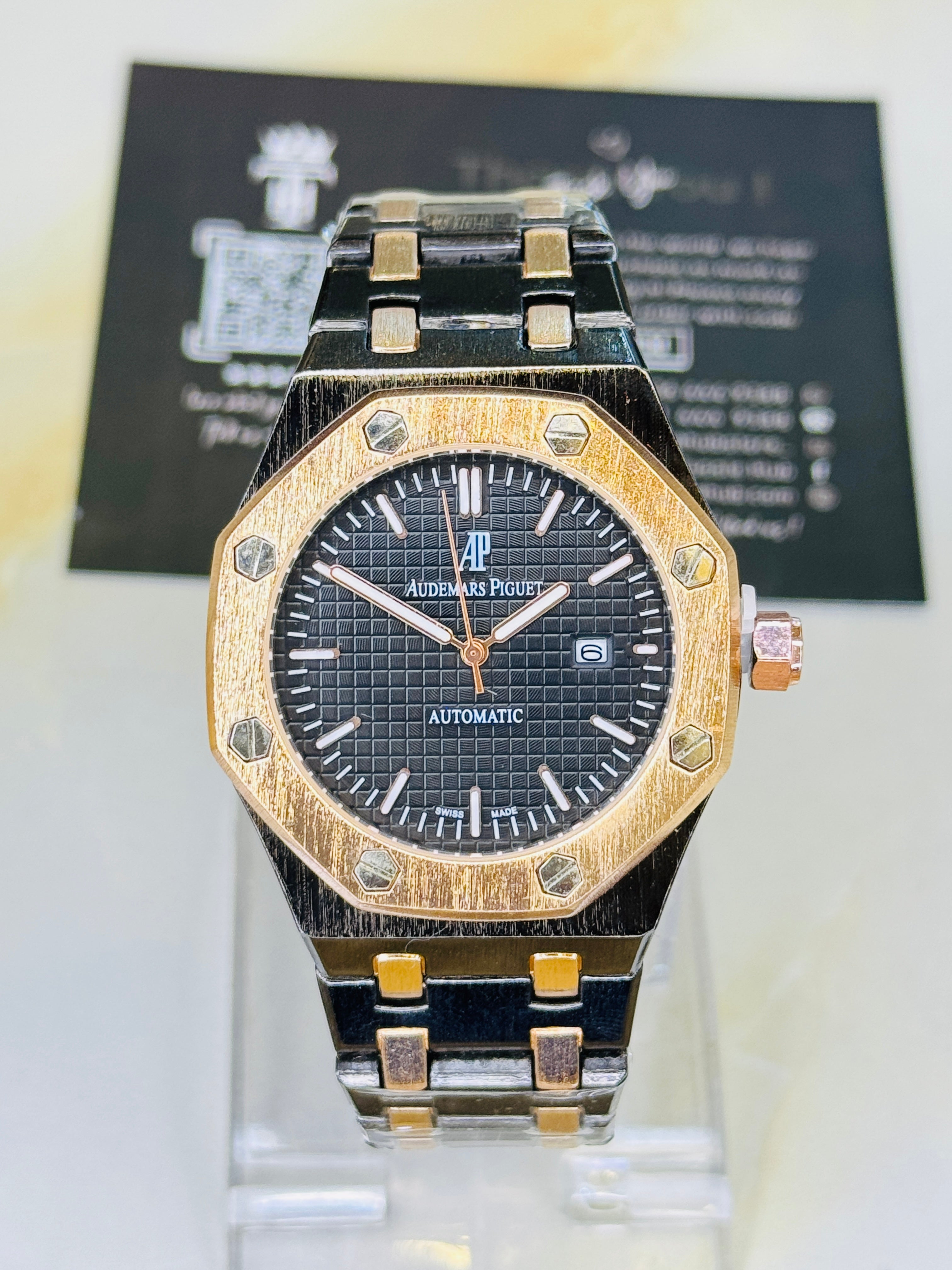 Black Copper AP Quartz Watch