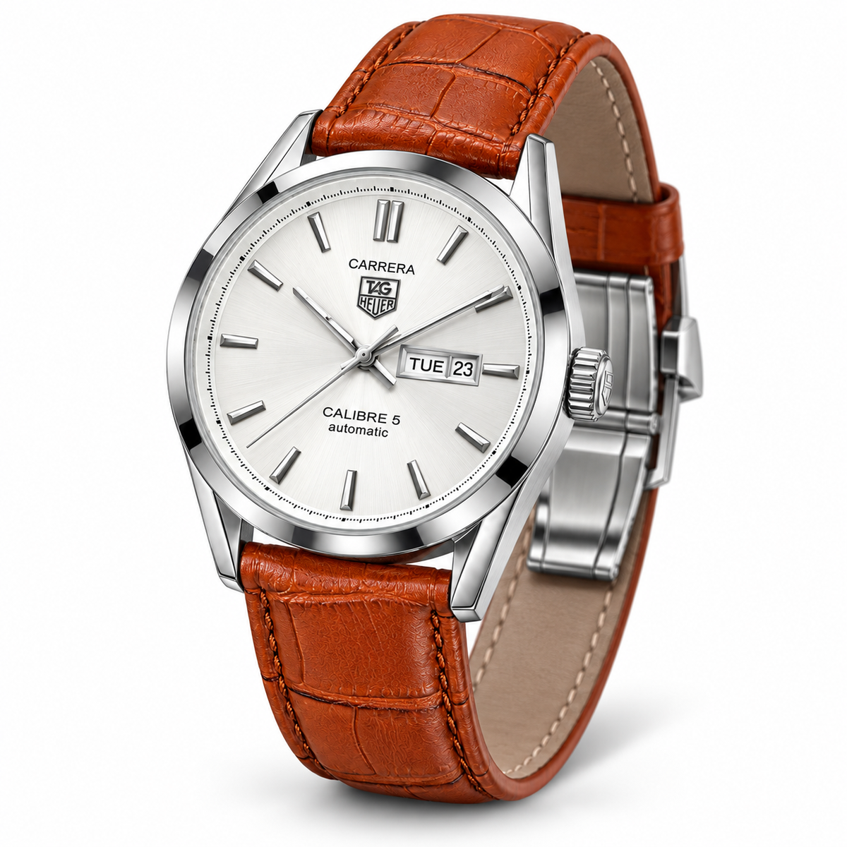 Brown Carrera Day Date Elite Dial Watch