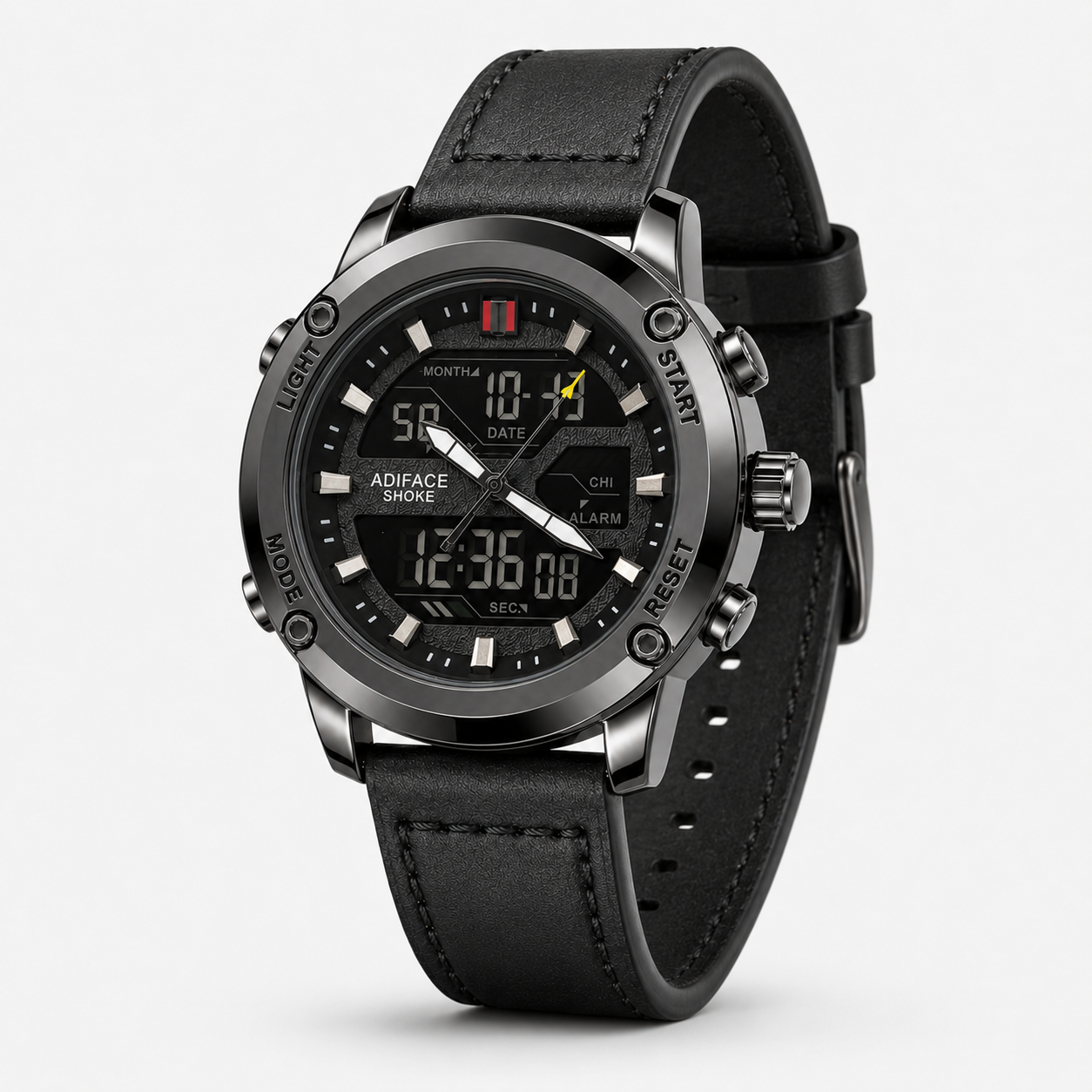 The Adiface Shoke Dual Time Watch