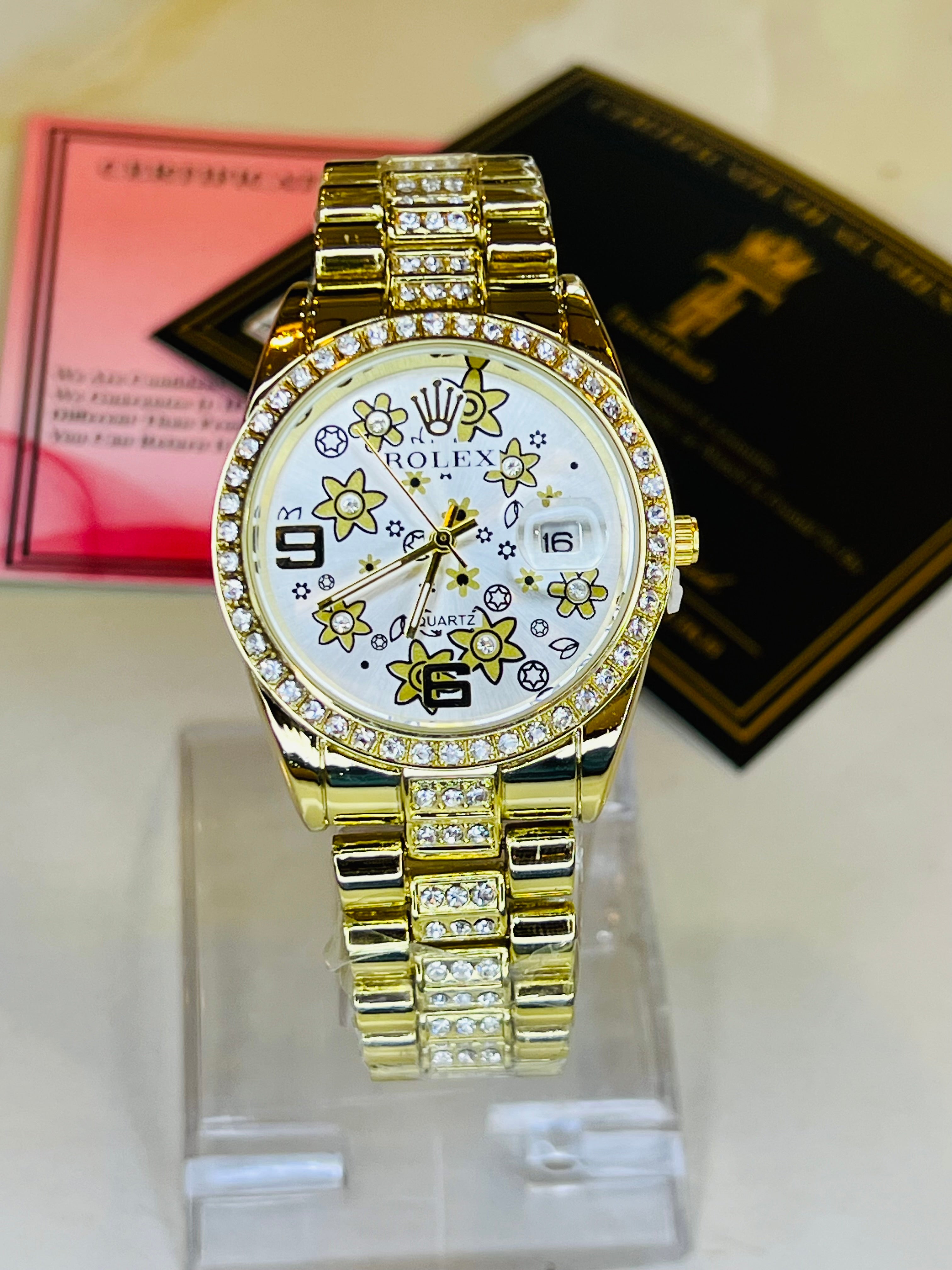 Gold Star Dial Rolex For Her
