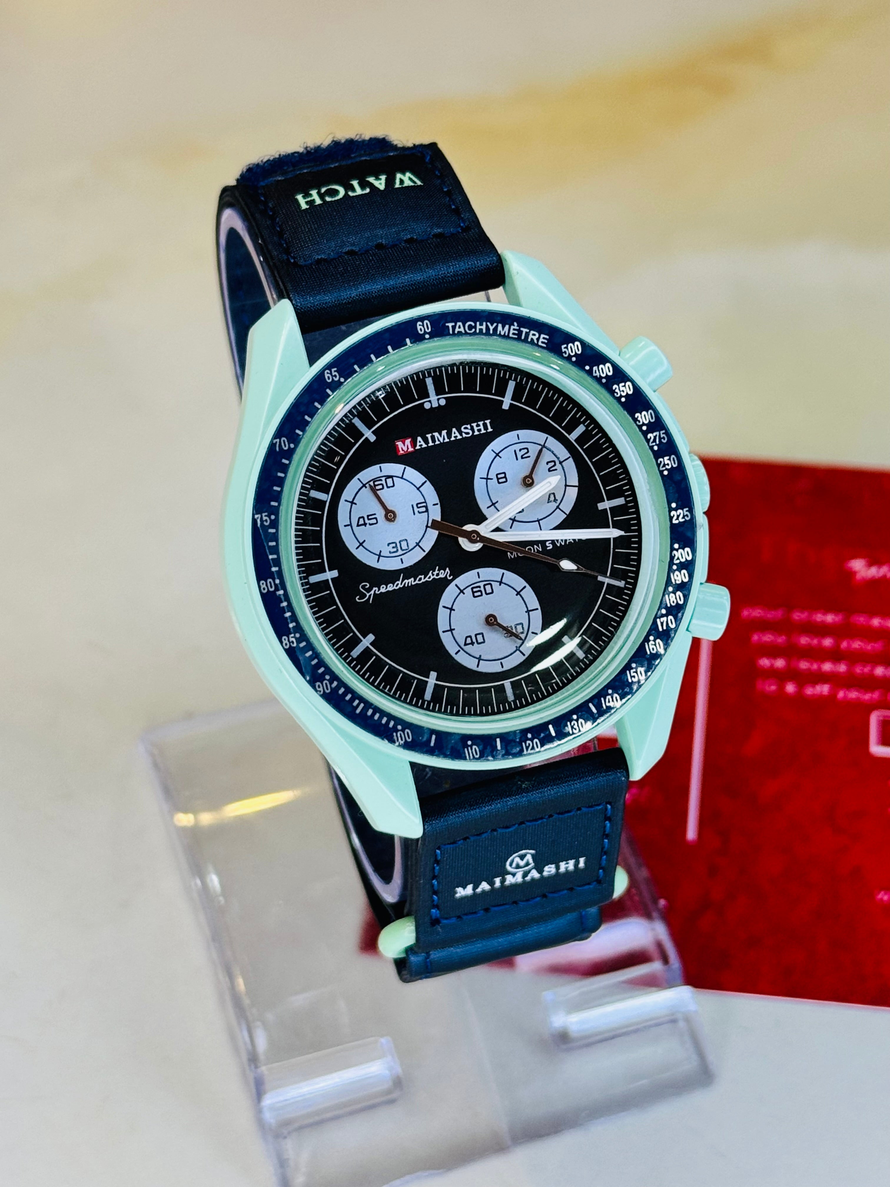 Velcro Space Chronograph Watch