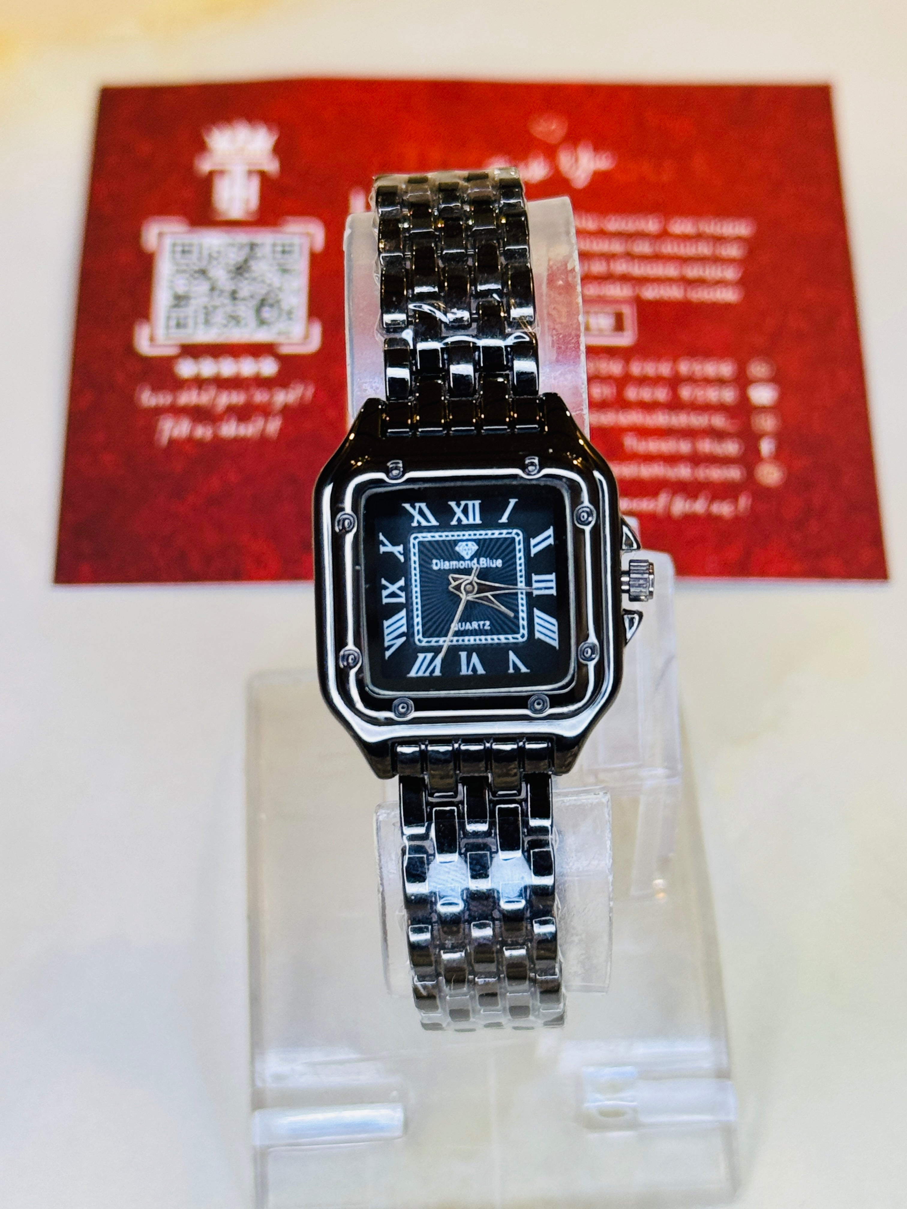 All Black Santos Watch For Her