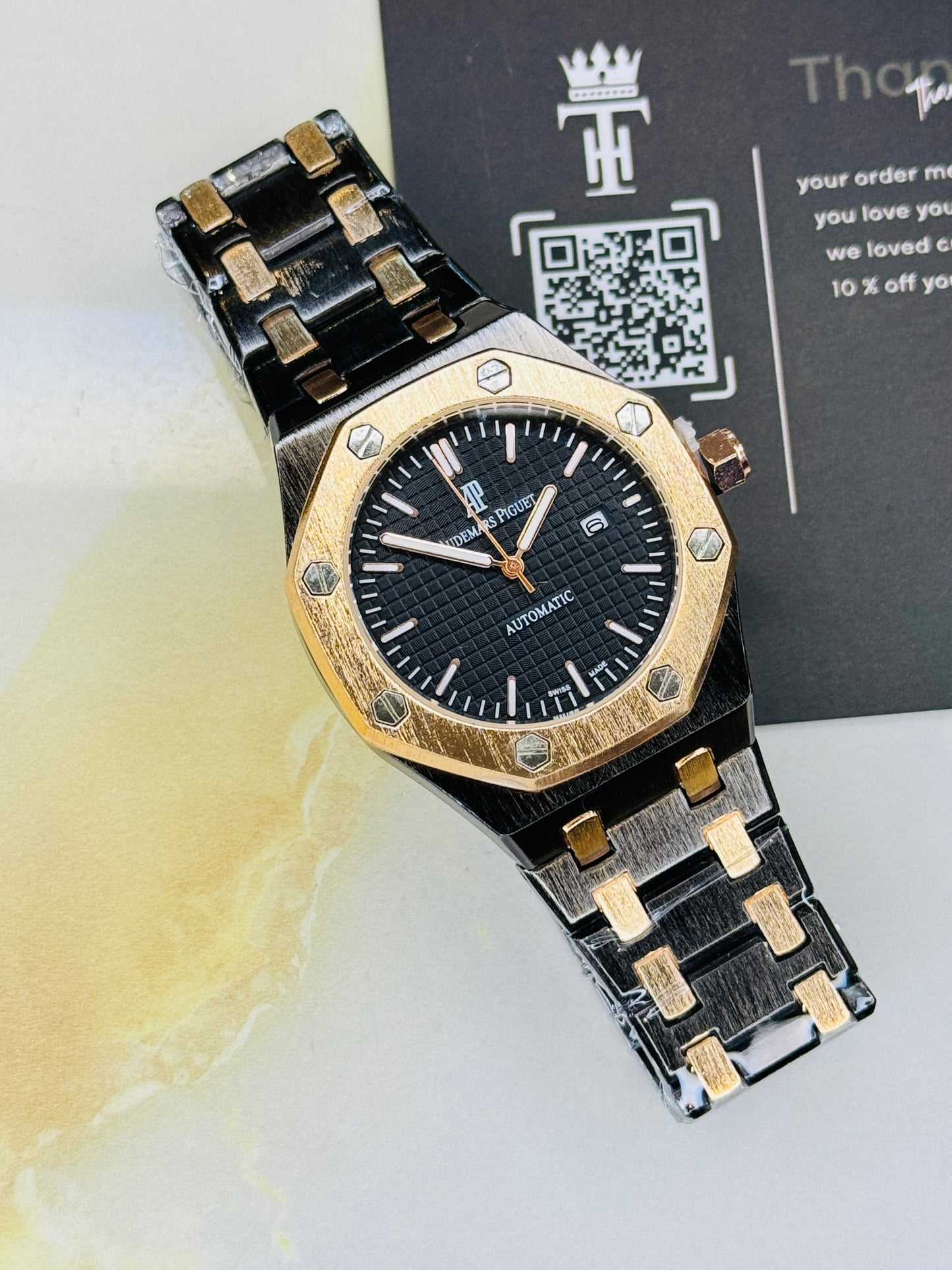 Black Copper AP Quartz Watch