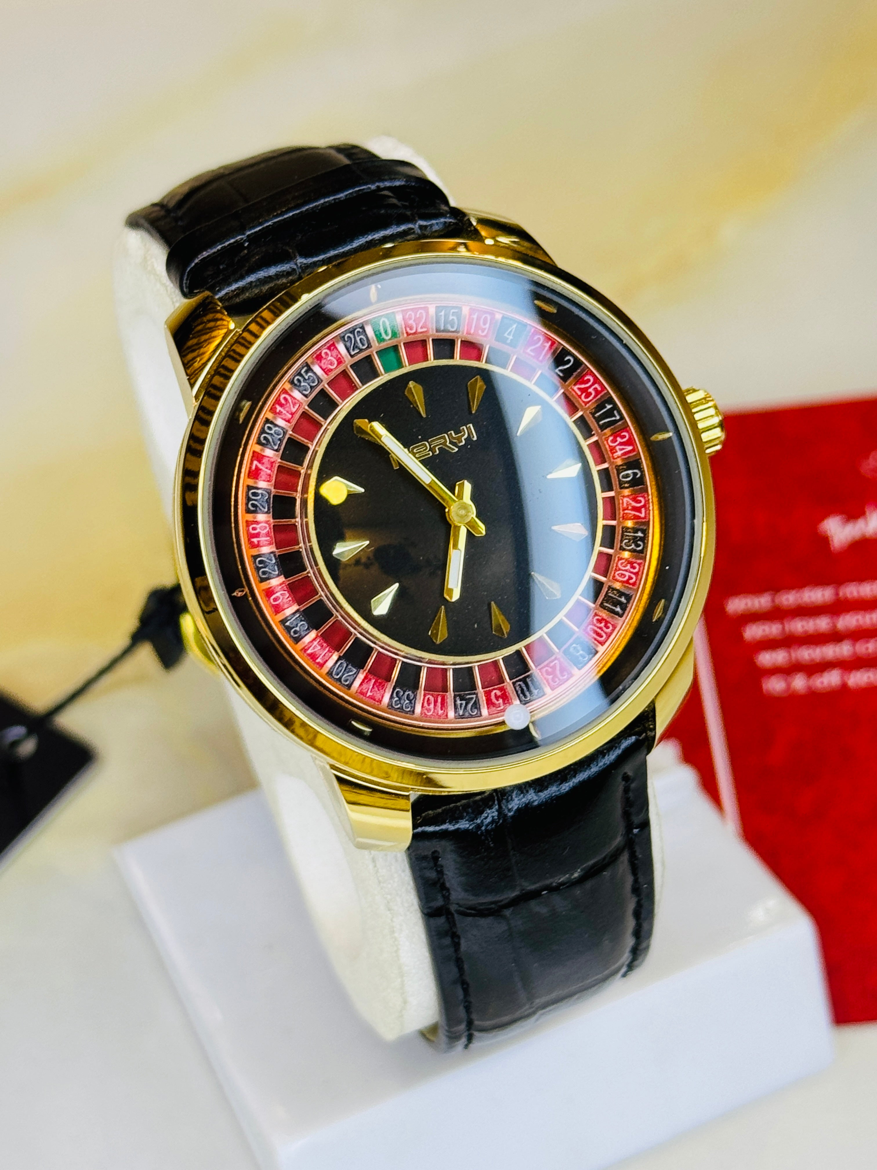 Jacob & Co Black Gold Casino Watch