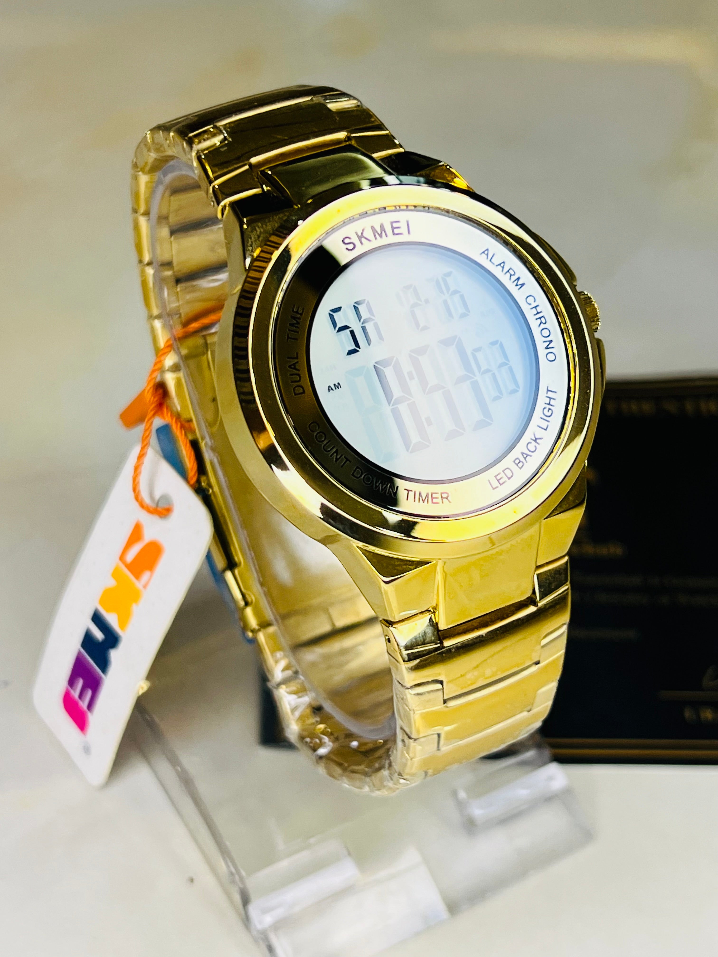 Skmei Gold Round Watch