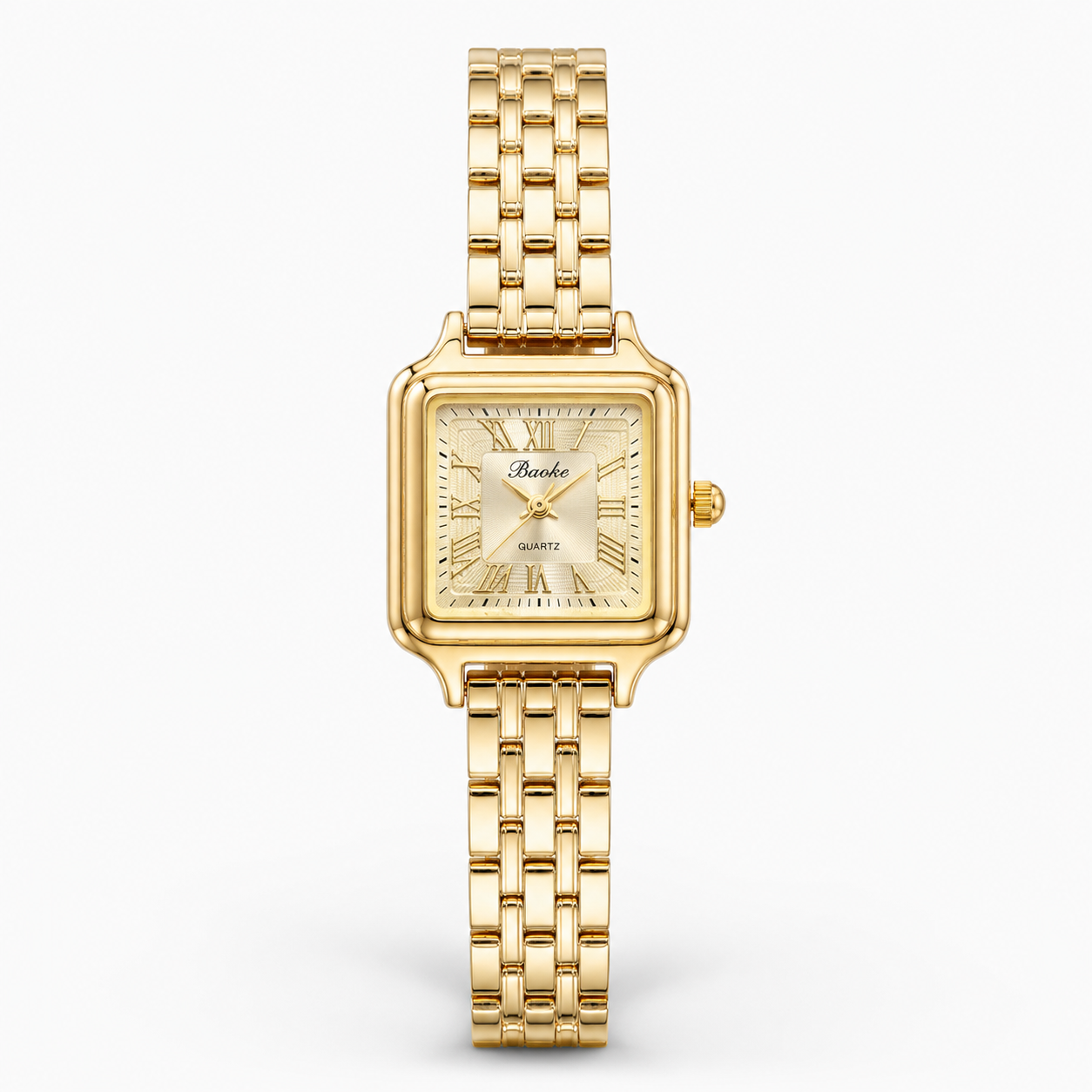 All Gold Roman Tulip Watch For Her
