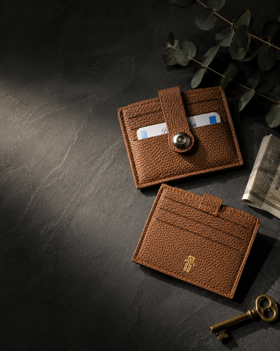 Tussle Brown Apex Card Holder