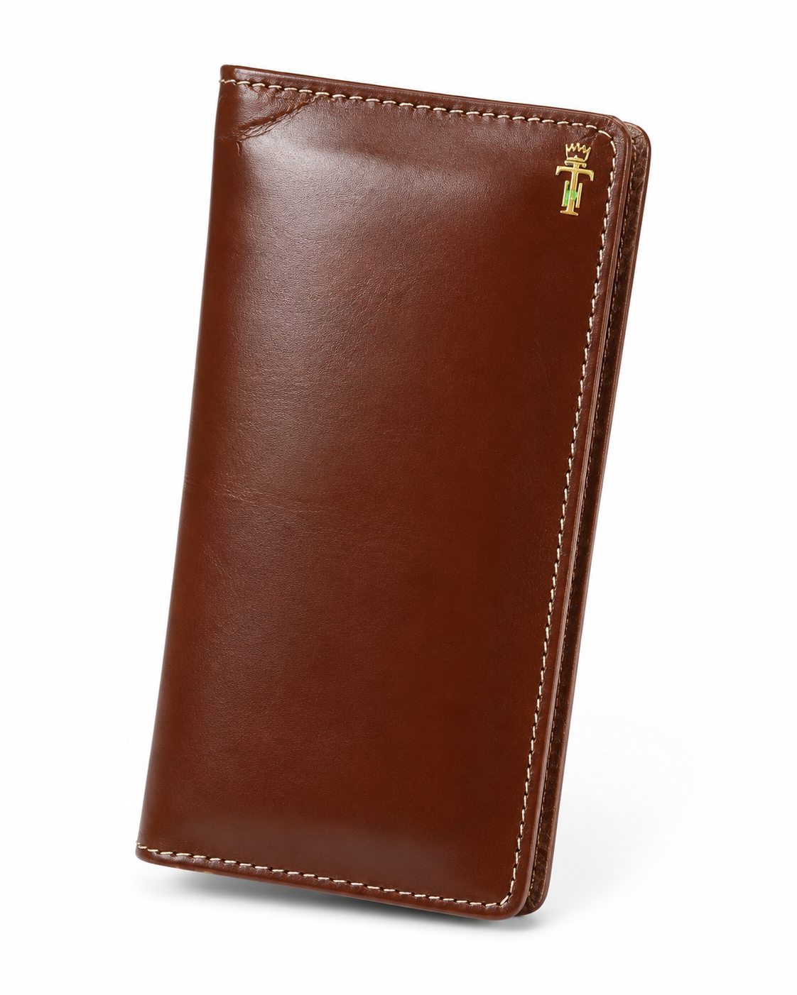Tussle Mag Lock Elite Brown Long Wallet