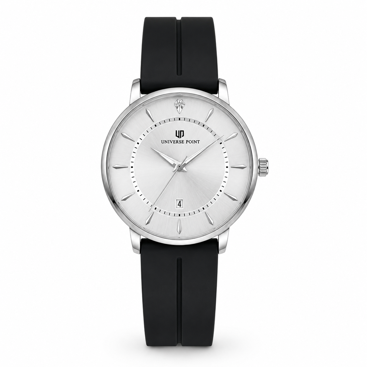 Black White Slim Balloon Universe Point Watch