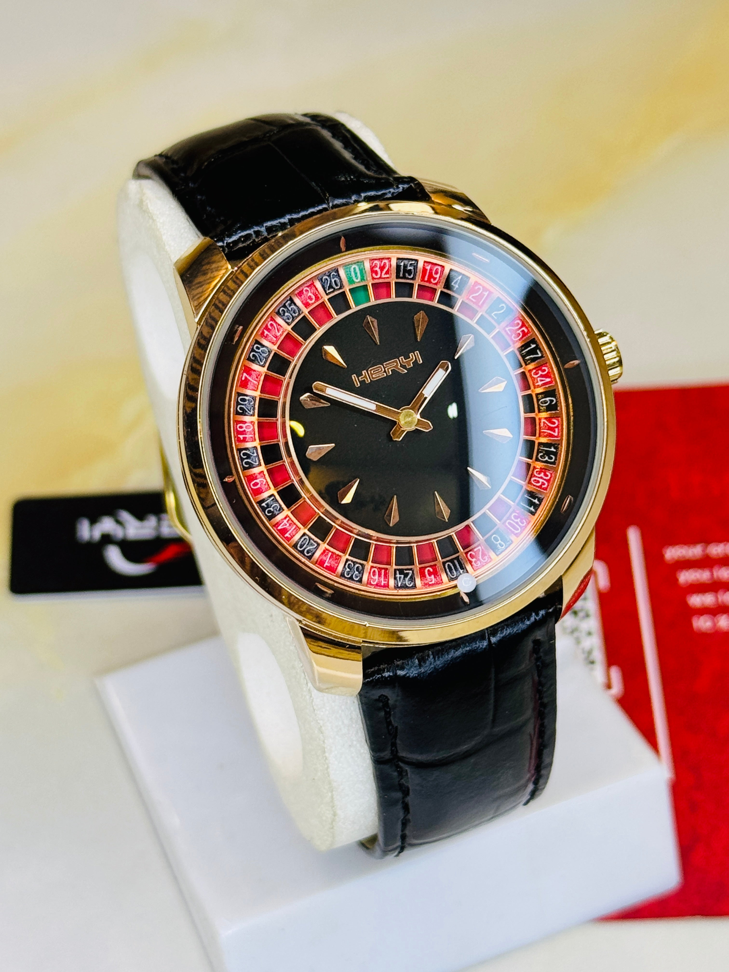 Jacob & Co Brown White Casino Watch