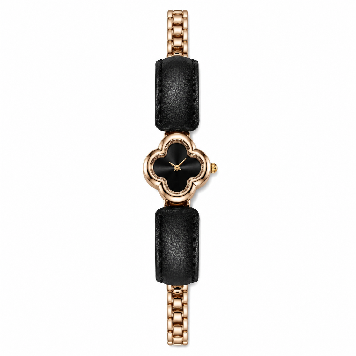 Clover Leaf Leather Watch For Her