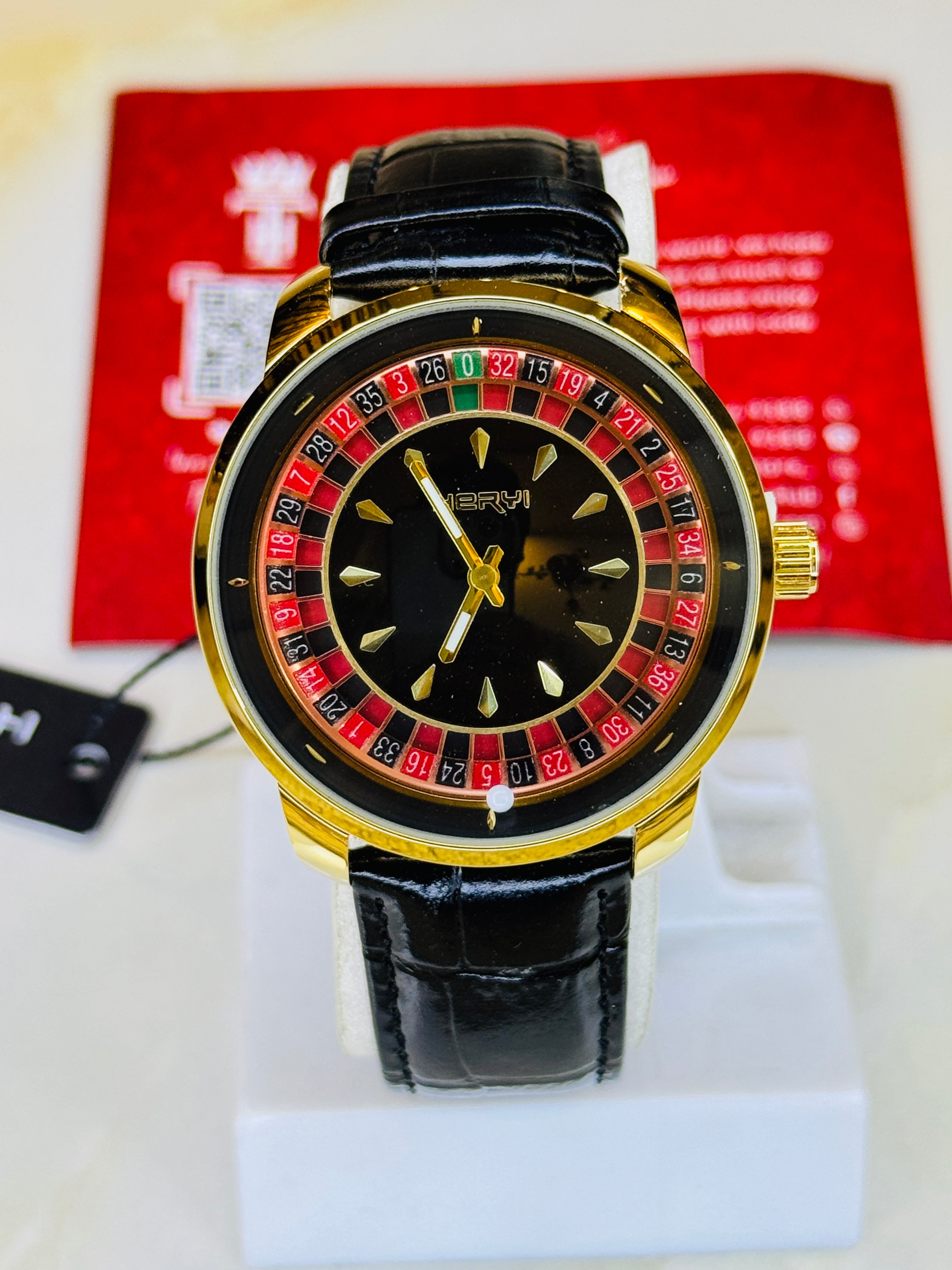 Jacob & Co Black Gold Casino Watch