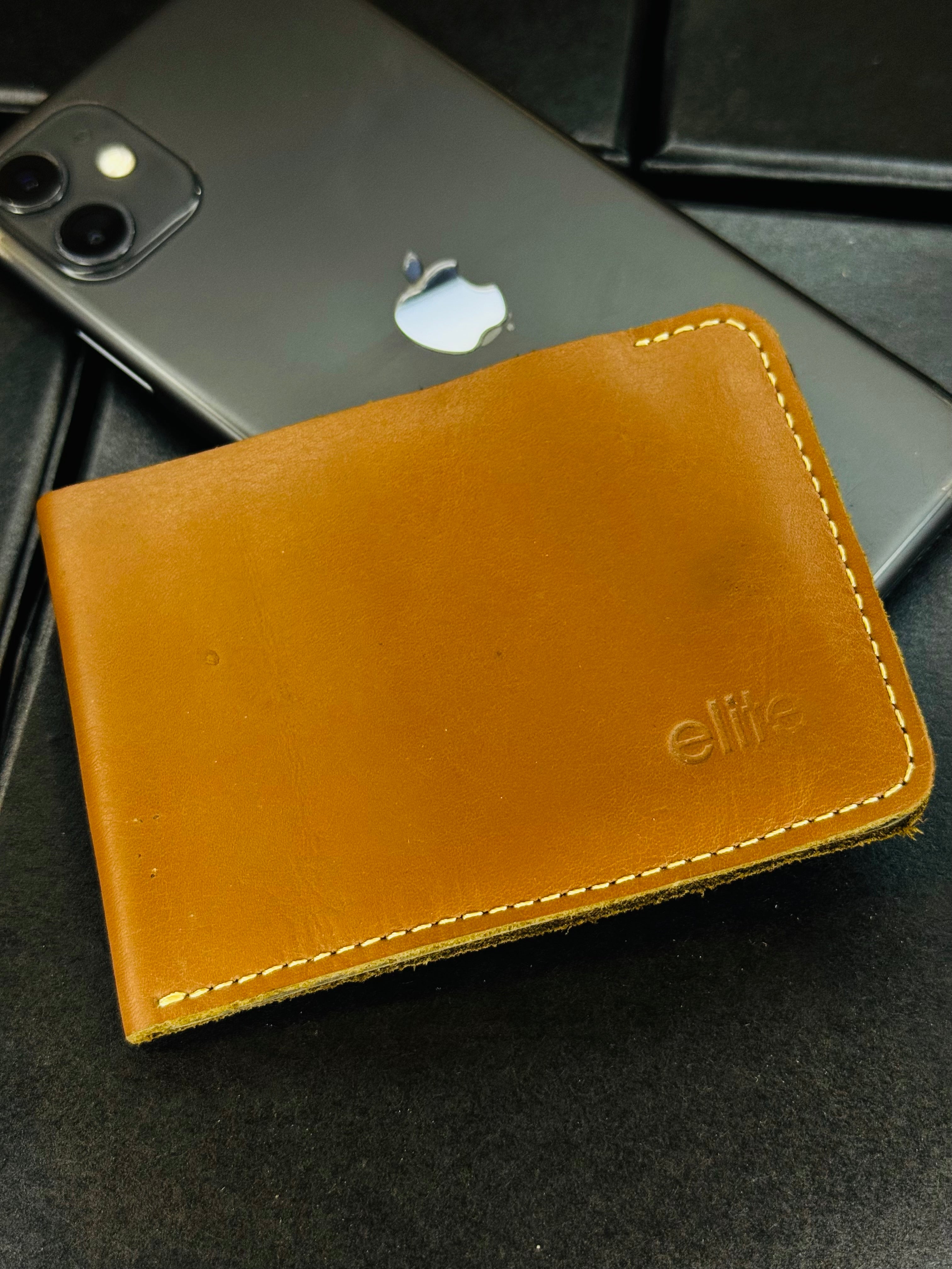 Brown Cow Leather Elite Wallet