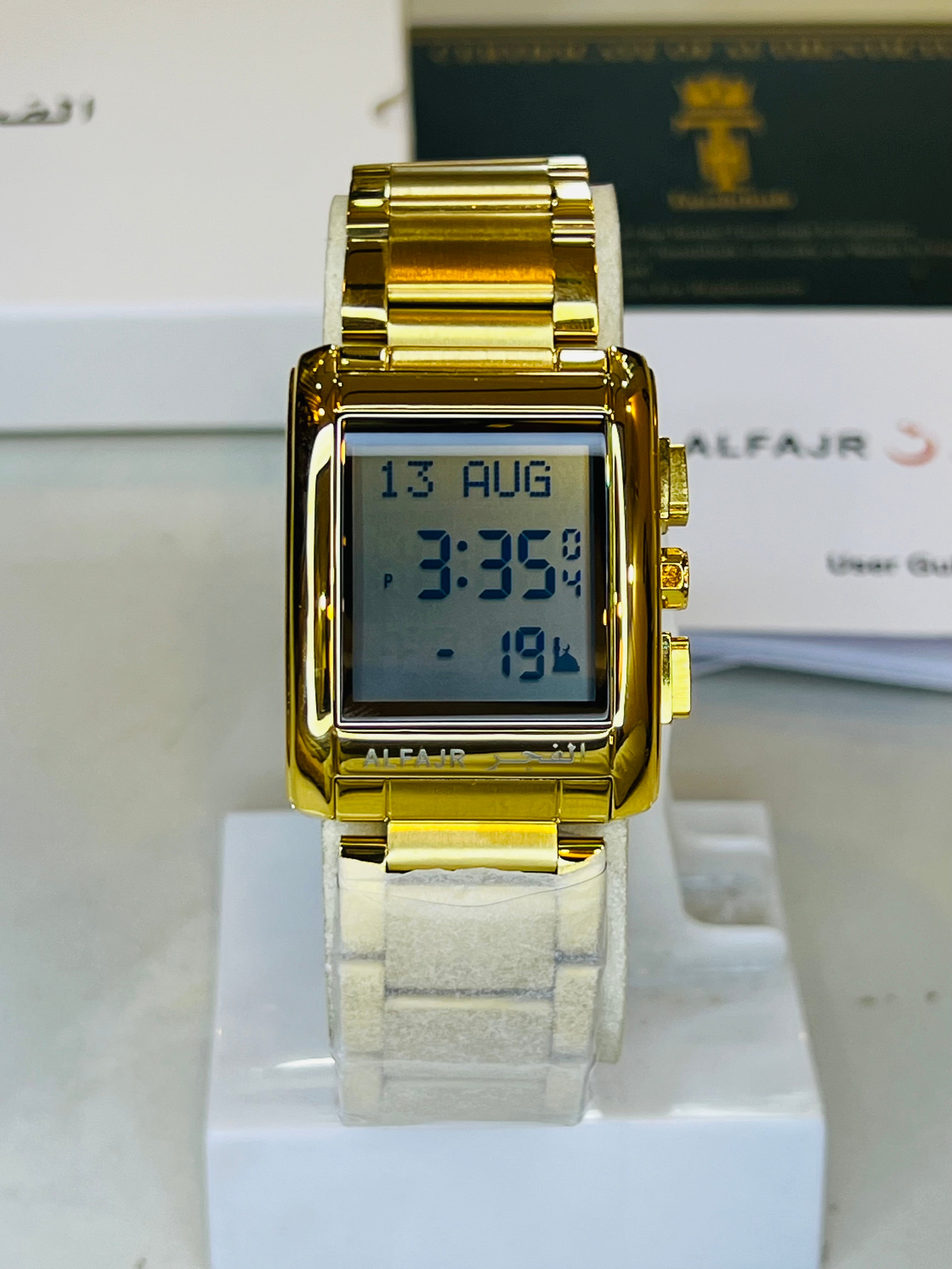 Gold Al Fajr WL-08S Watch