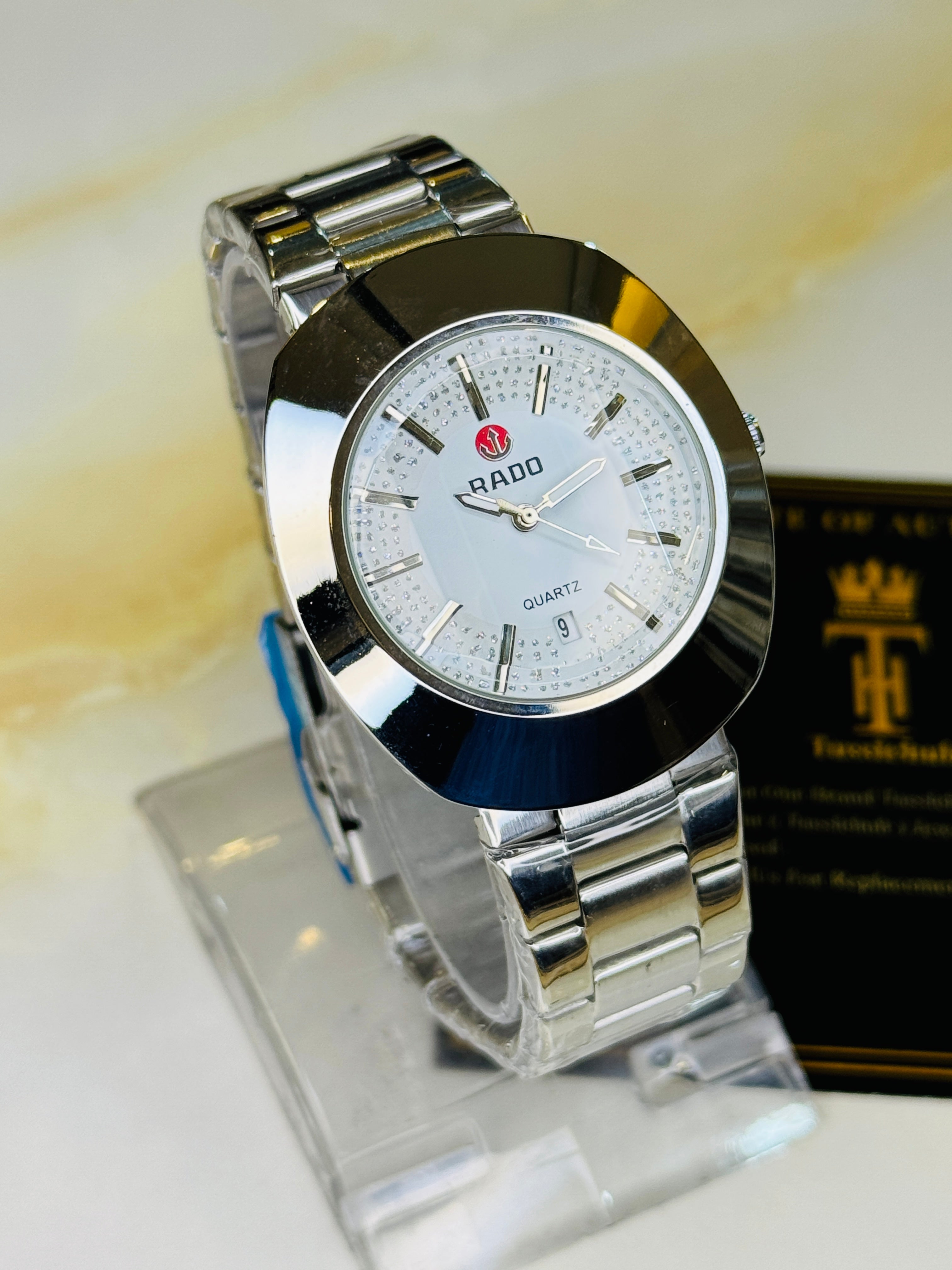 DiaStar Silver Rado Quartz Watch