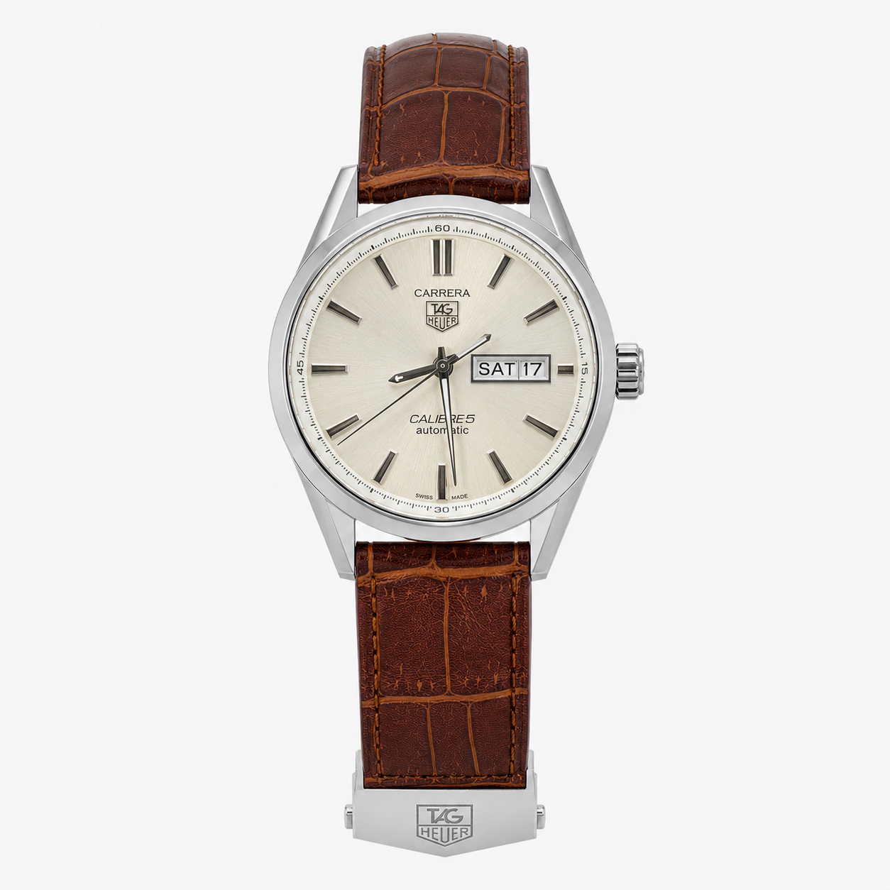 Brown Carrera Day Date Elite Dial Watch