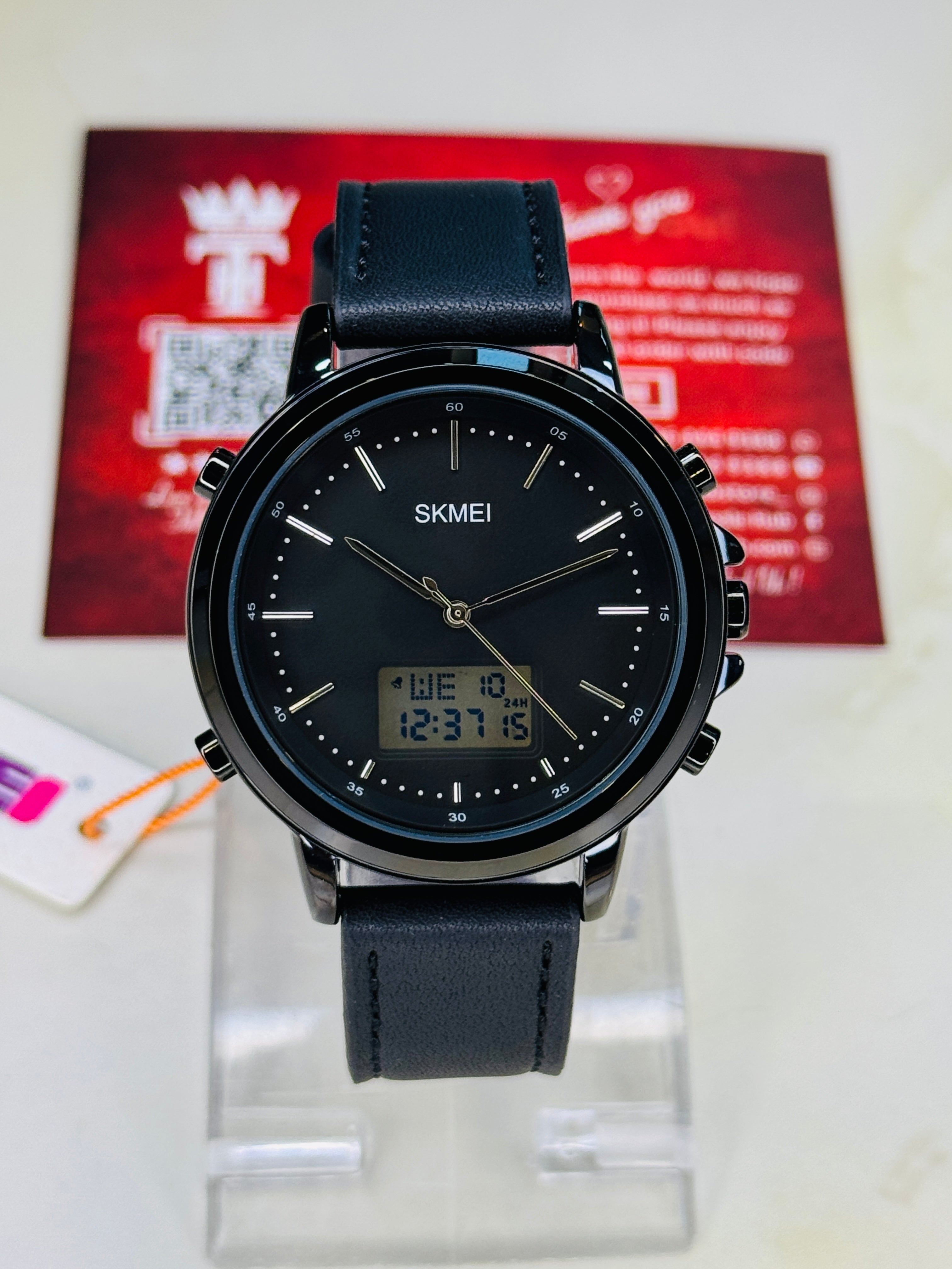 Black Skmei 1652 Watch