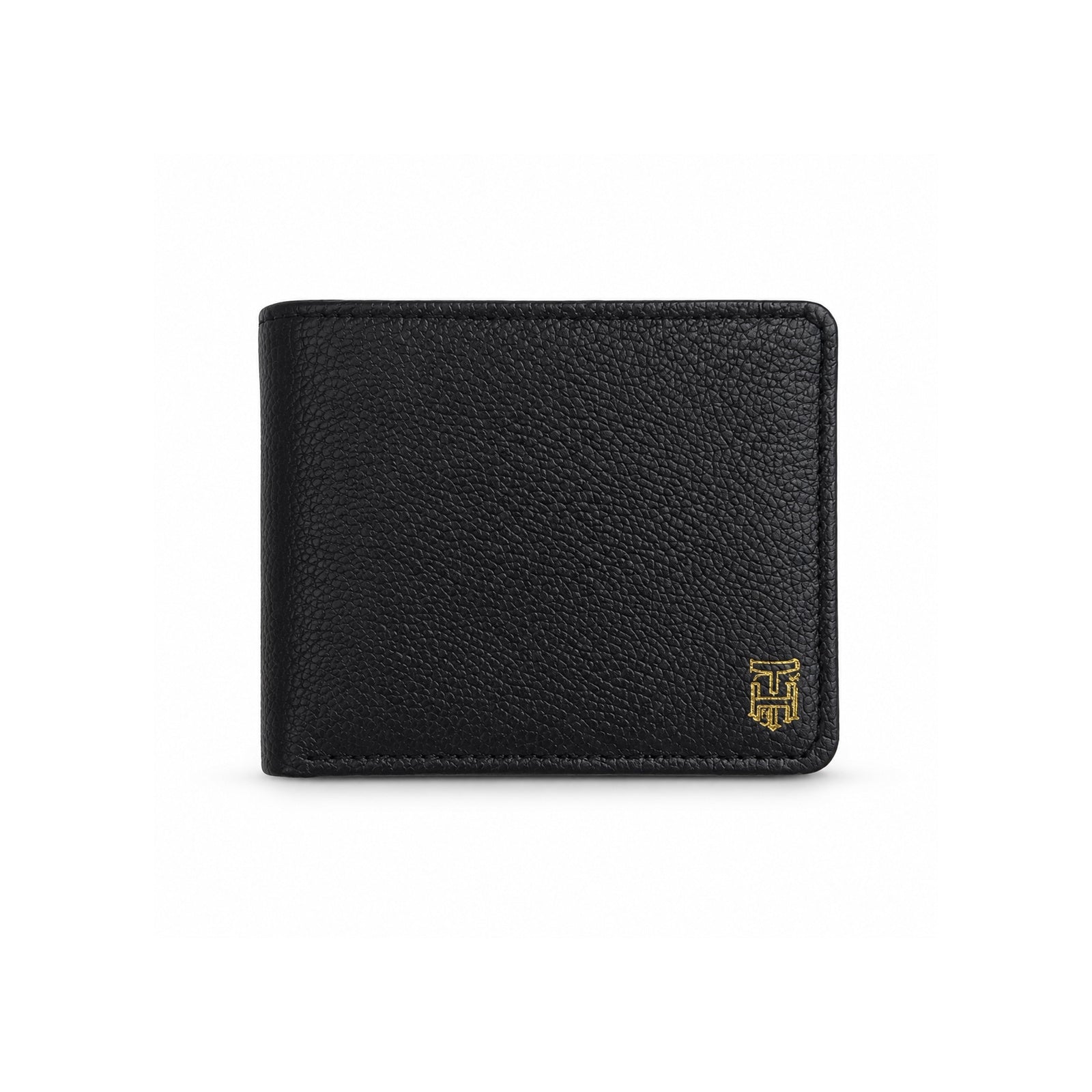 Classic Pebble-Grain Leather Bifold Wallet