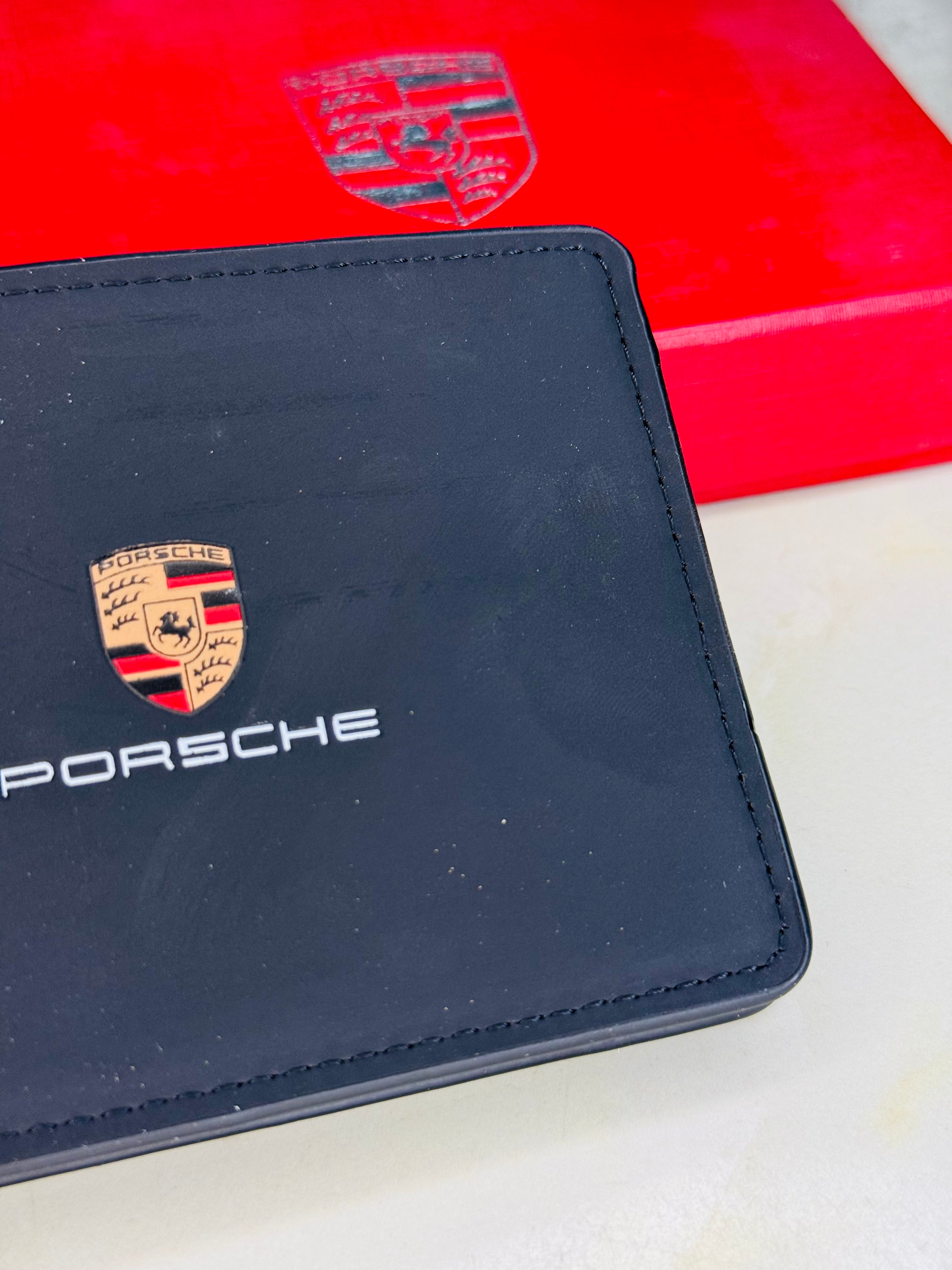 Porsche Black Wallet