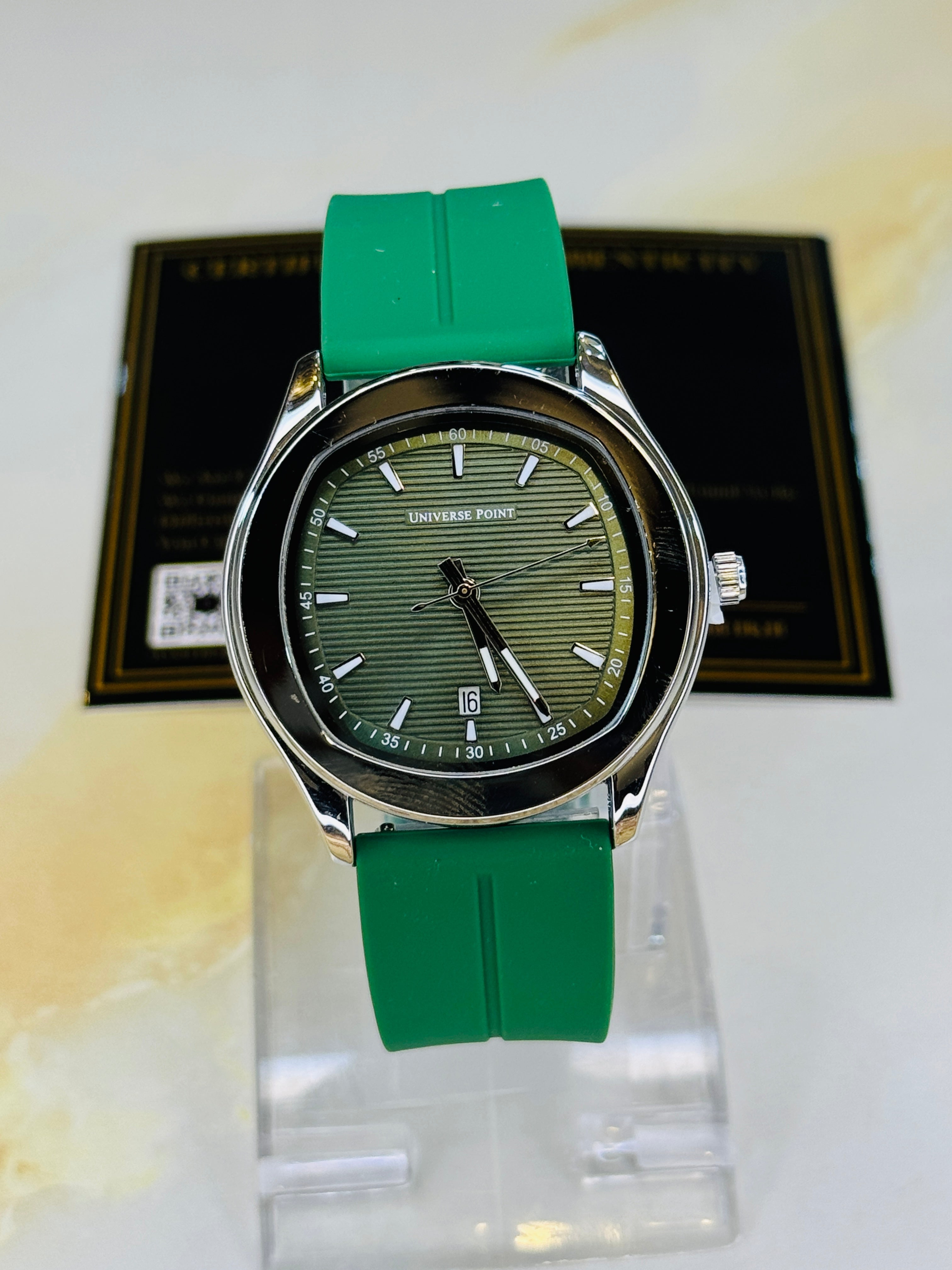 Smexy Forest Green Slim Universe Point Watch