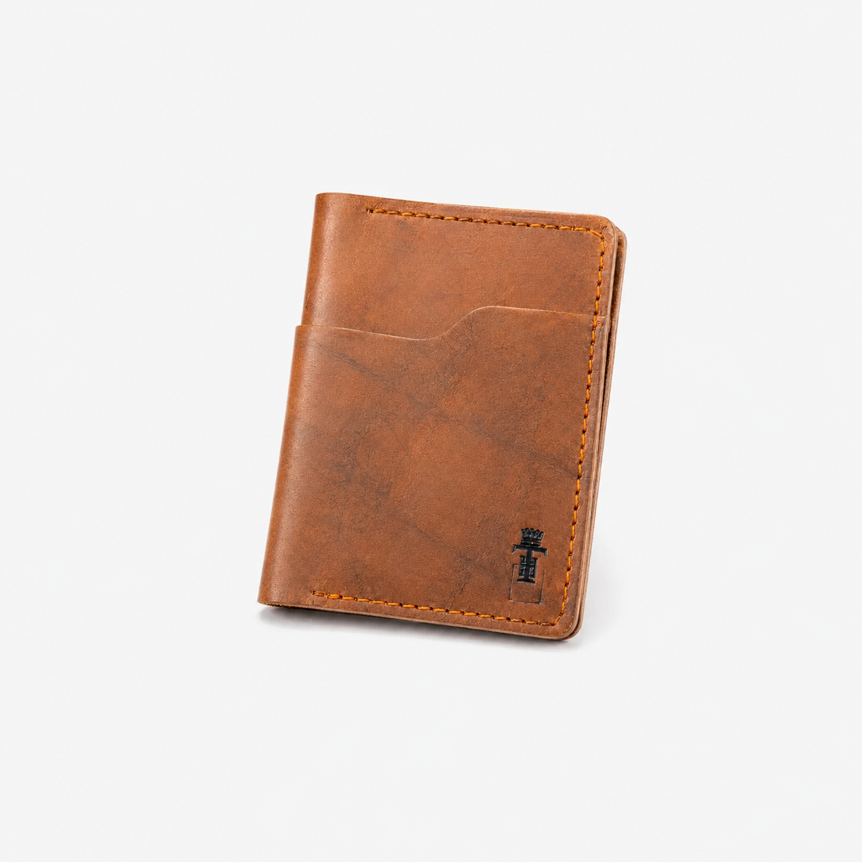 Monarch Camel Brown Leather Wallet