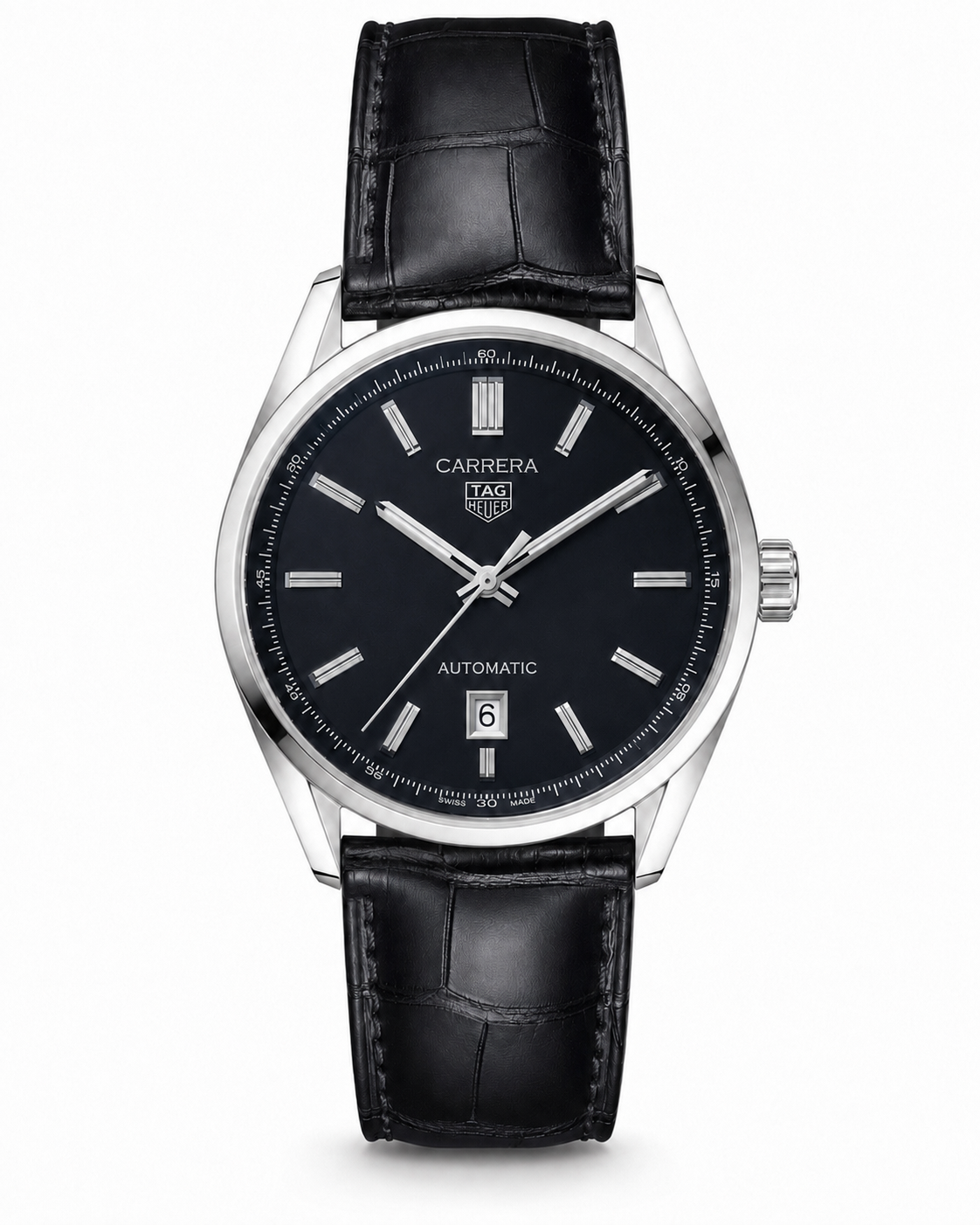 Tag Heur Carrera Calibre 5 Leather Automatic Super Clone Watch