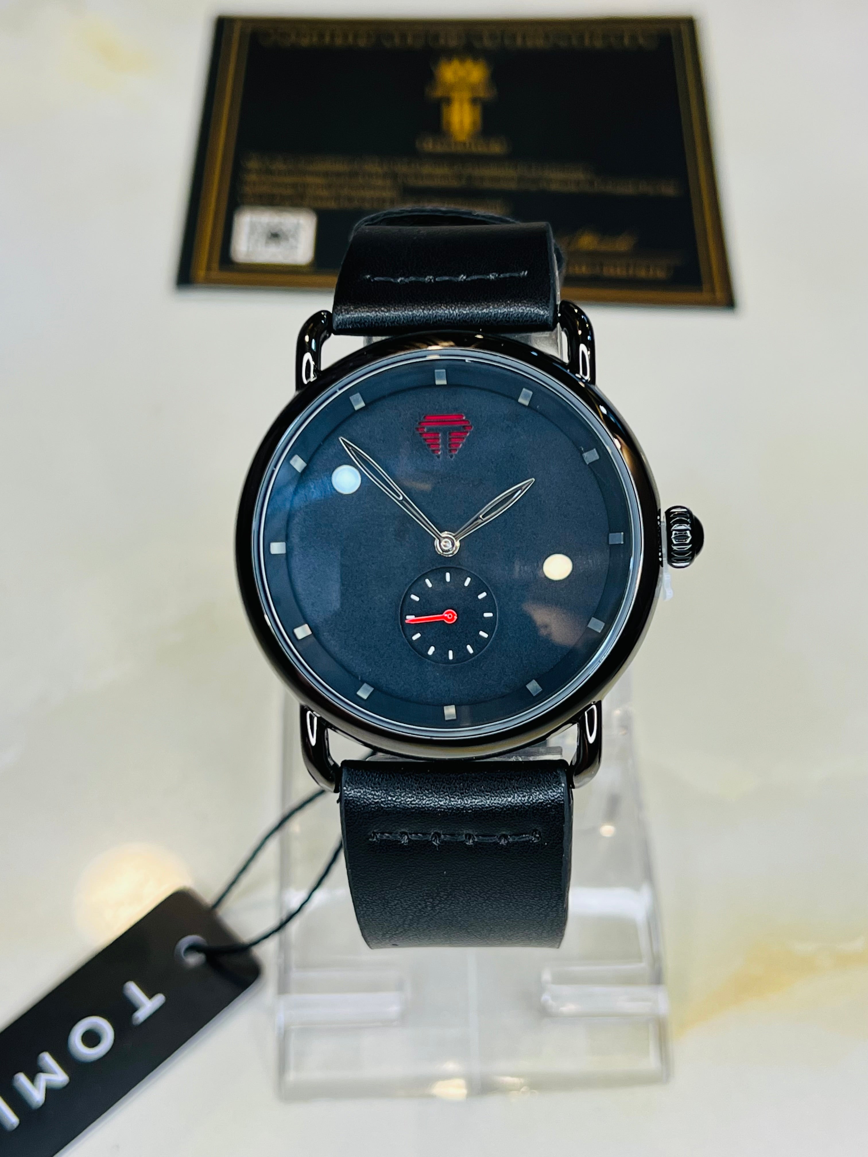 Tomi Stella All Black Down Second Watch
