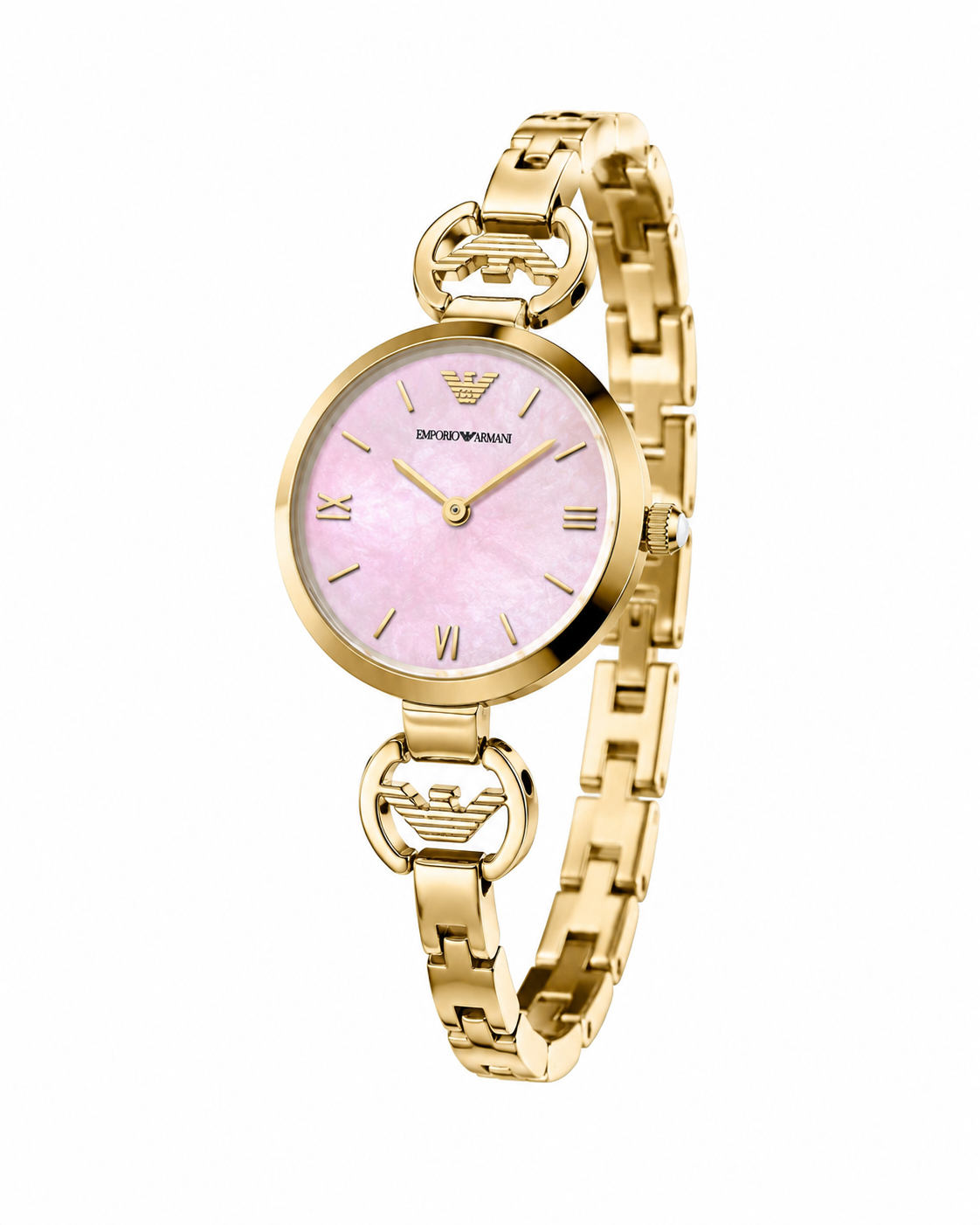 Emporio Gold Pink Watch for her