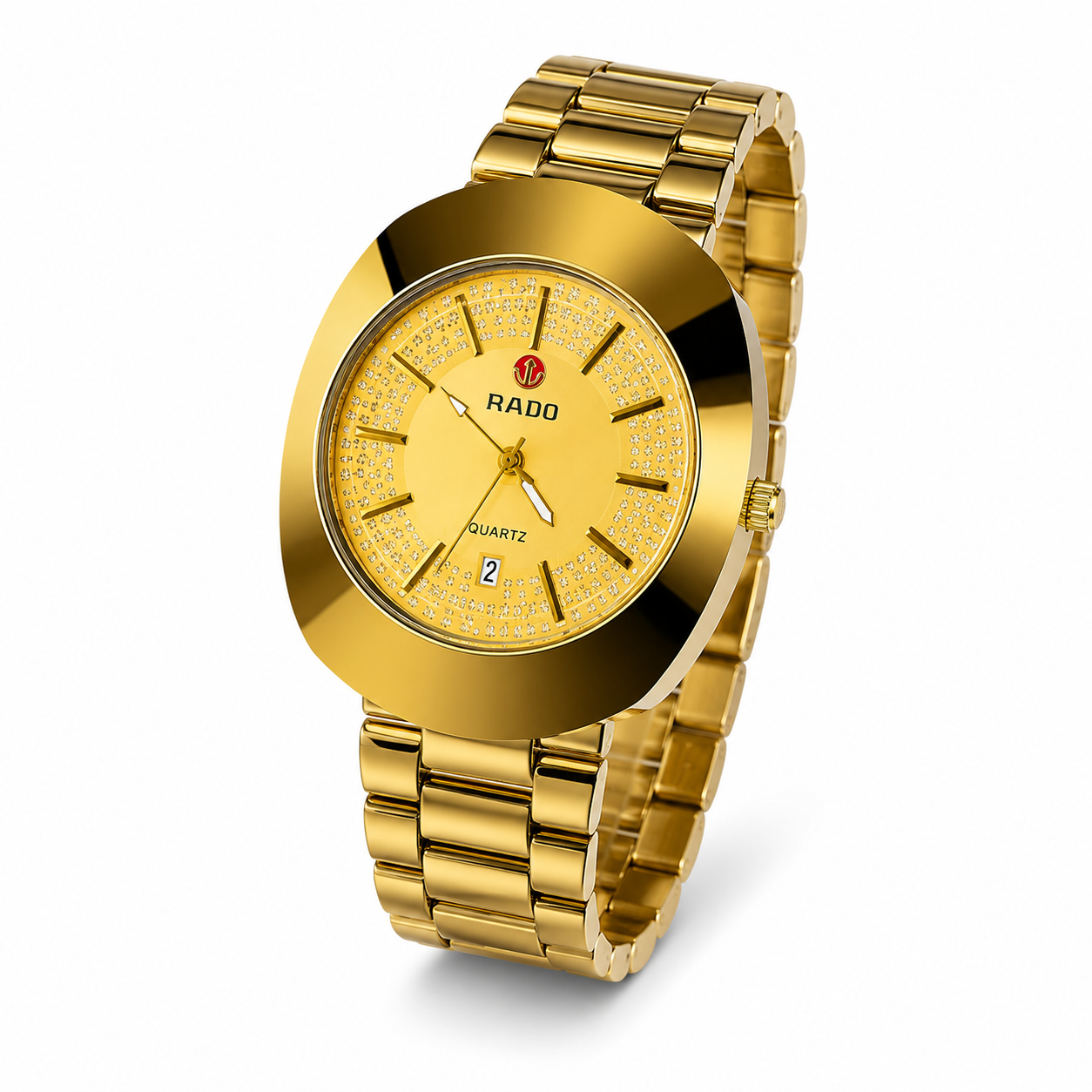 DiaStar Gold Quartz Watch