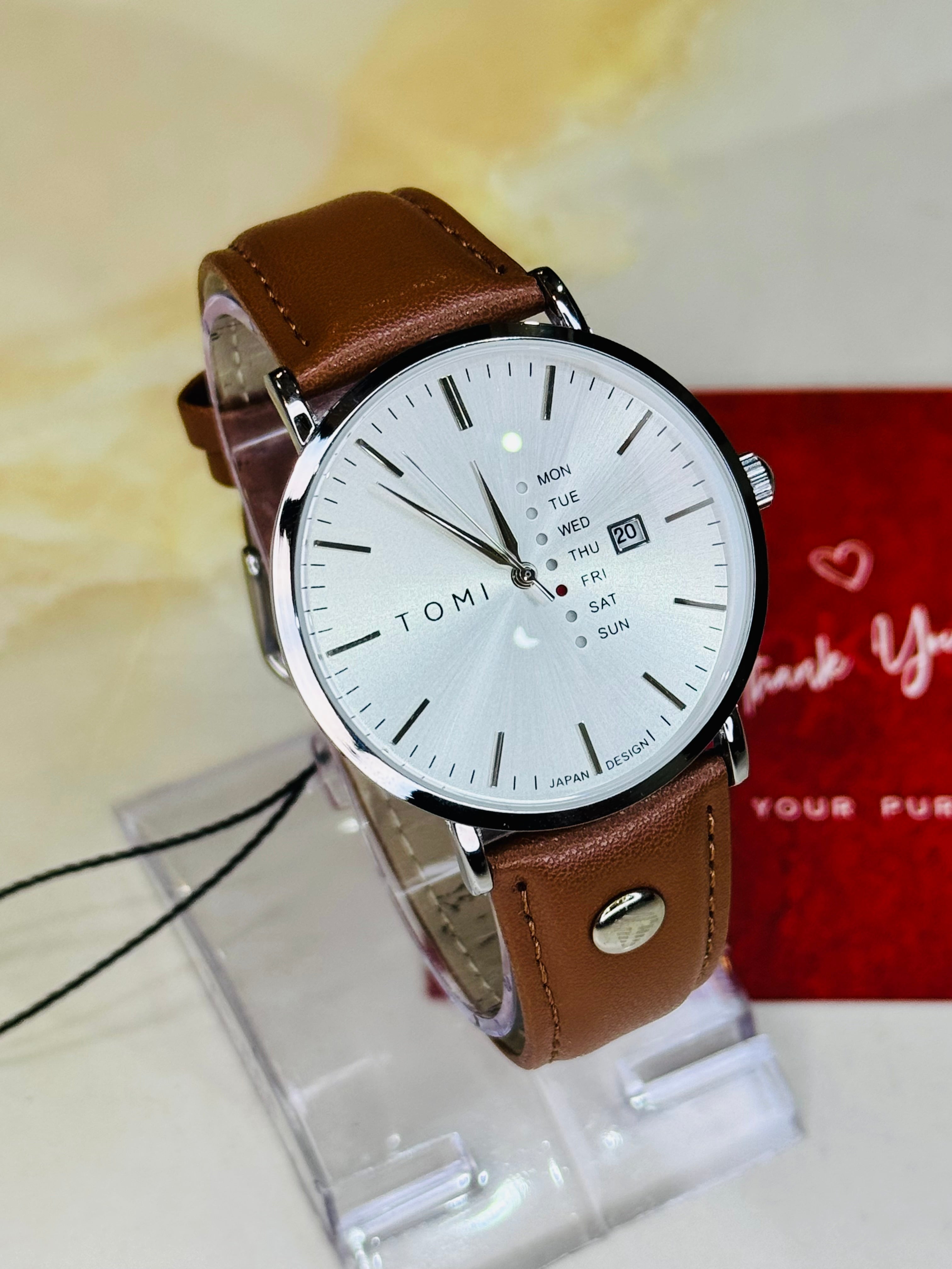 Tomi Mentor Premium Day Date Watch