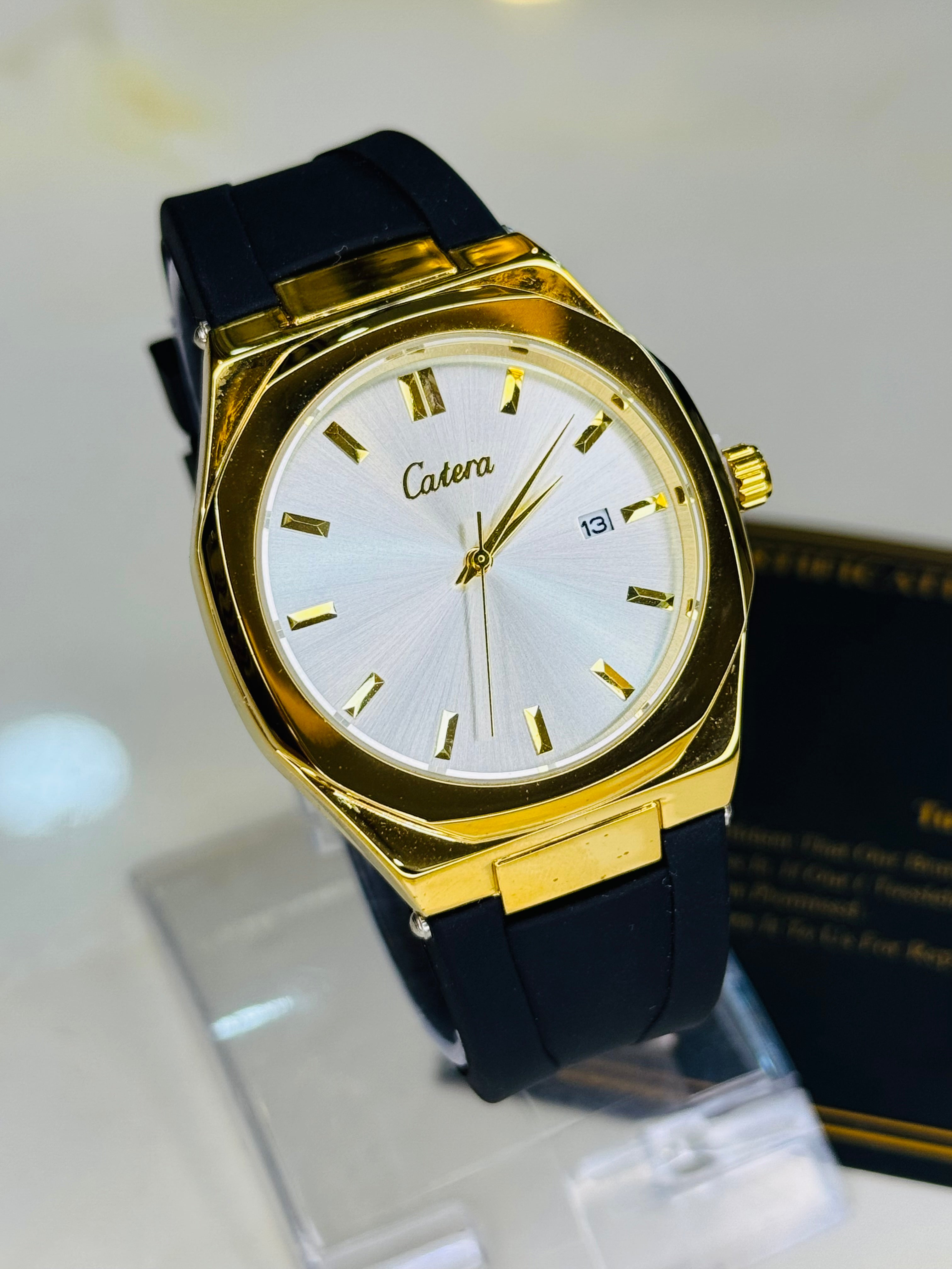 Black Gold Catera Watch