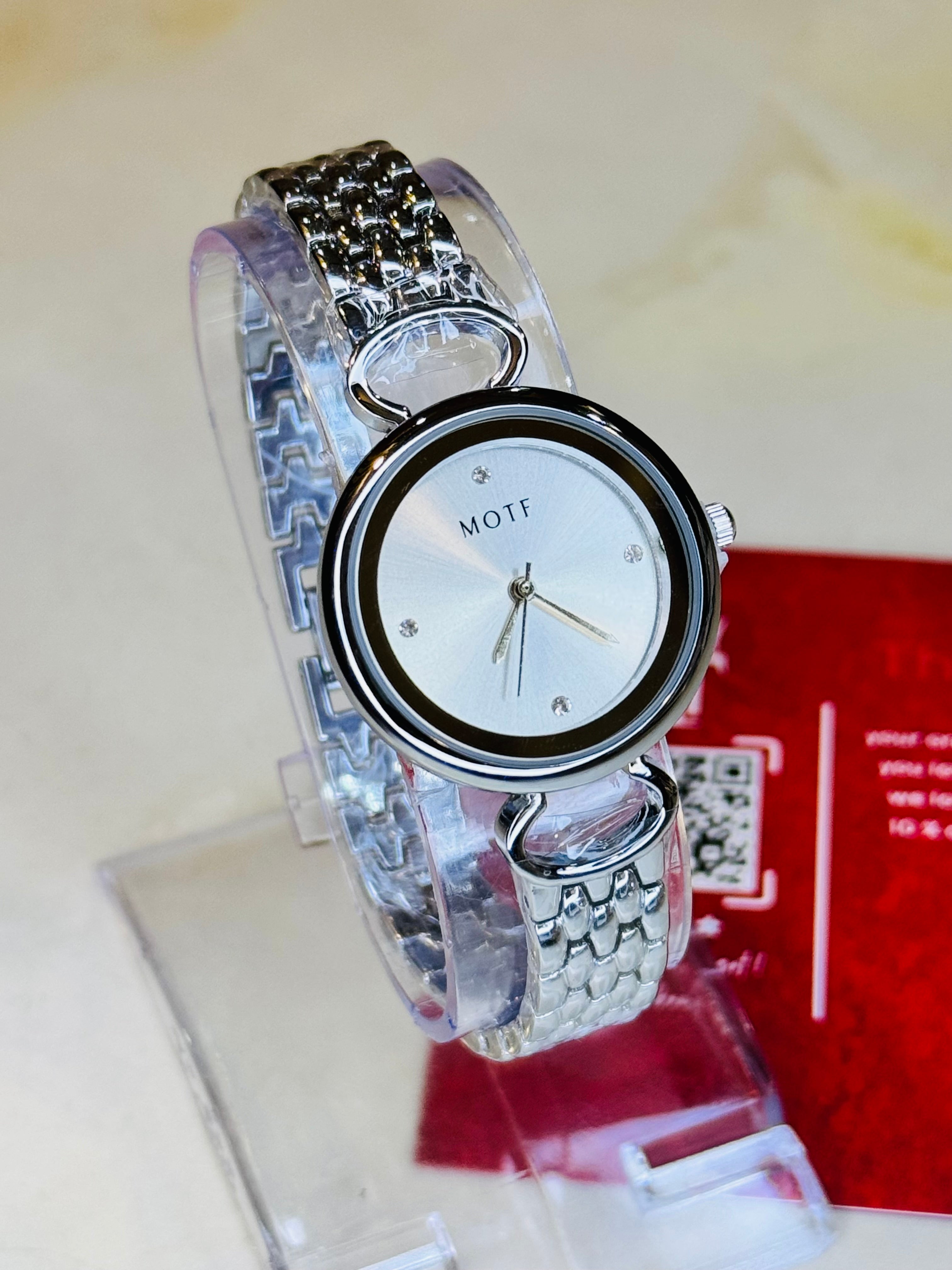 Round Motf Watch For Her