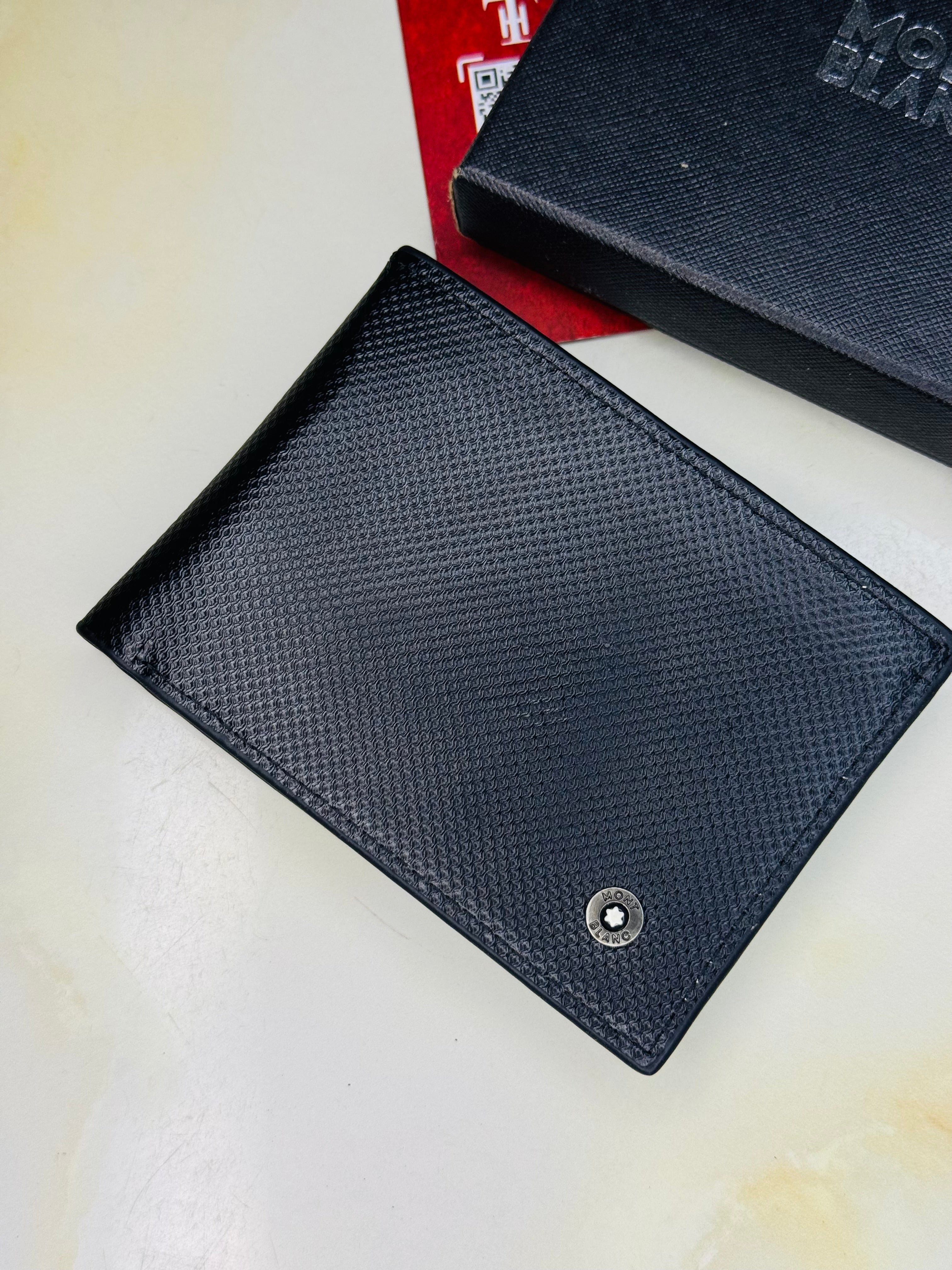 Black Mont Blanc Elegant Wallet