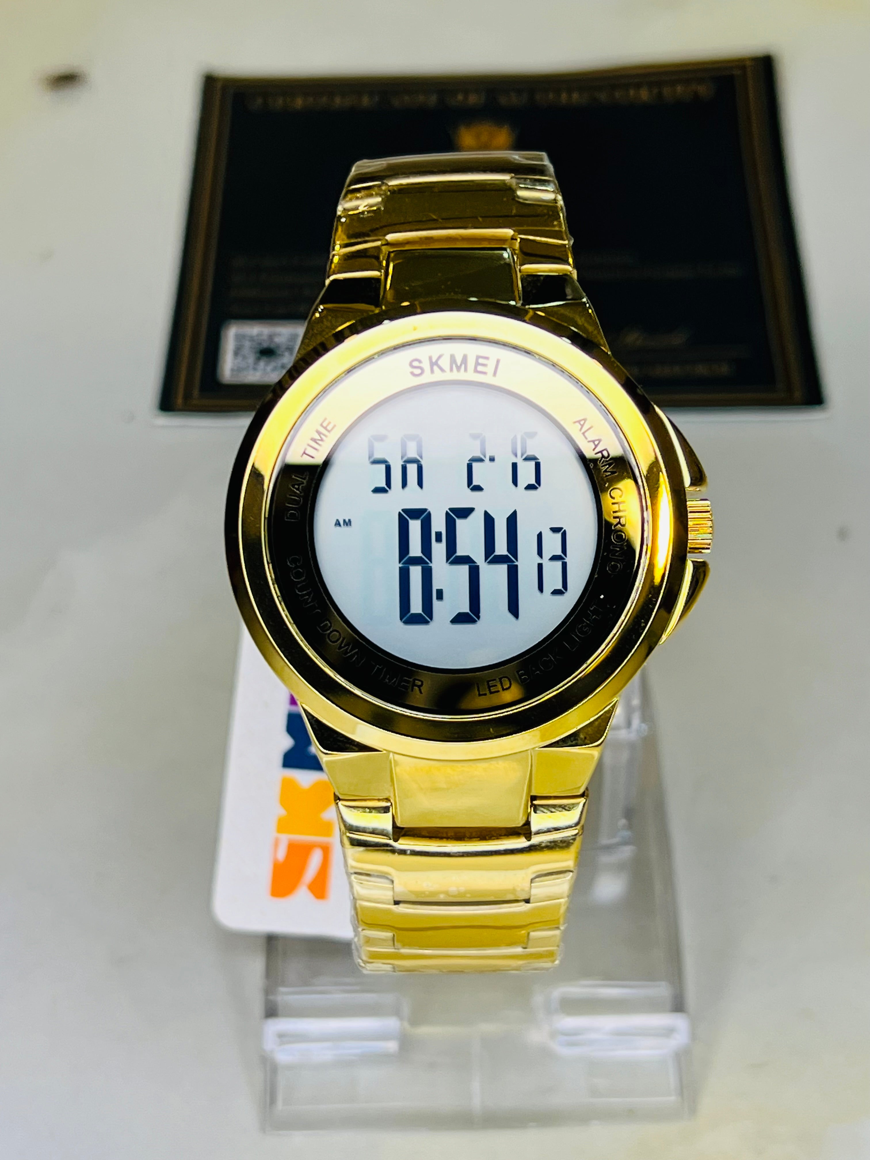 Skmei Gold Round Watch