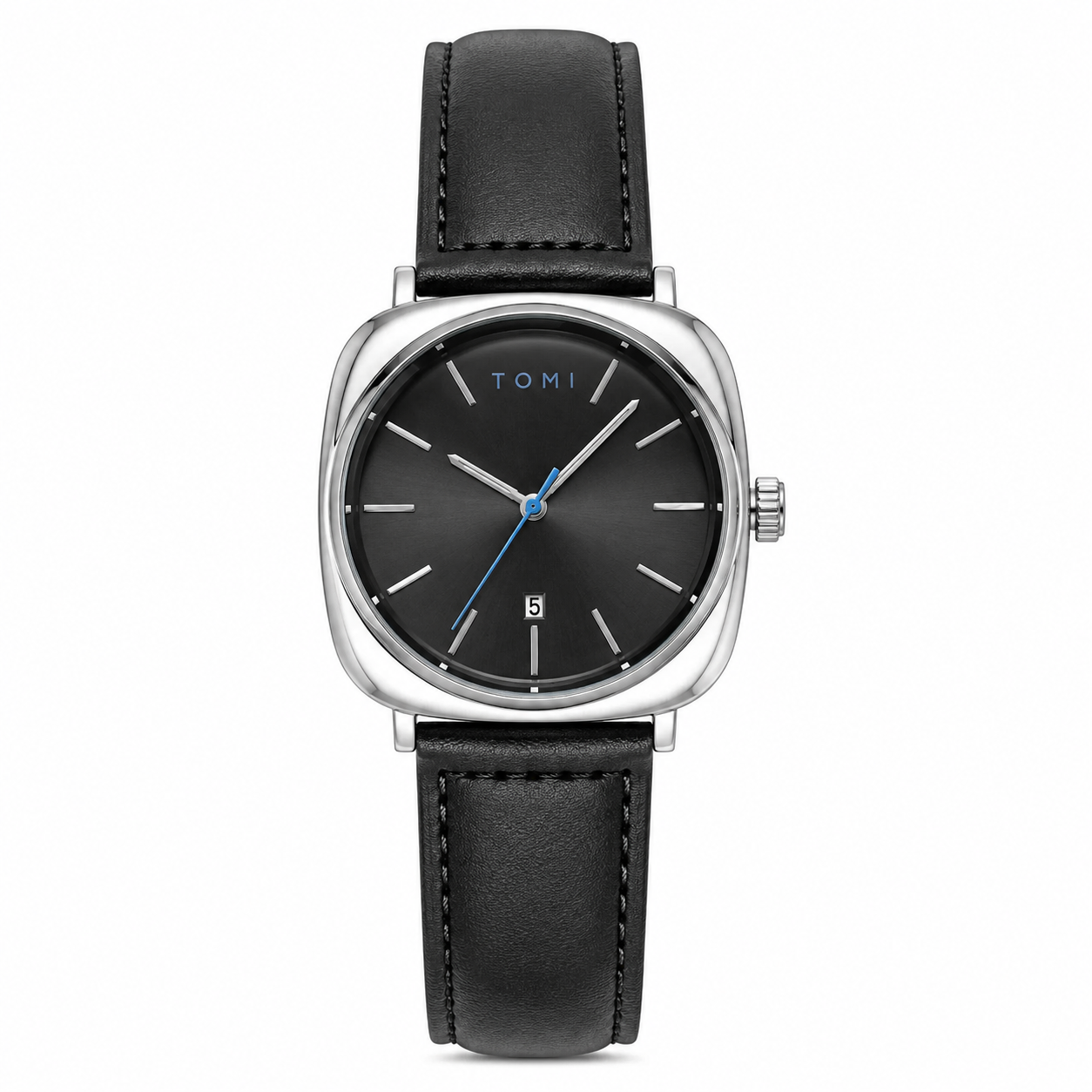 Tomi Black Silver Business Class Watch