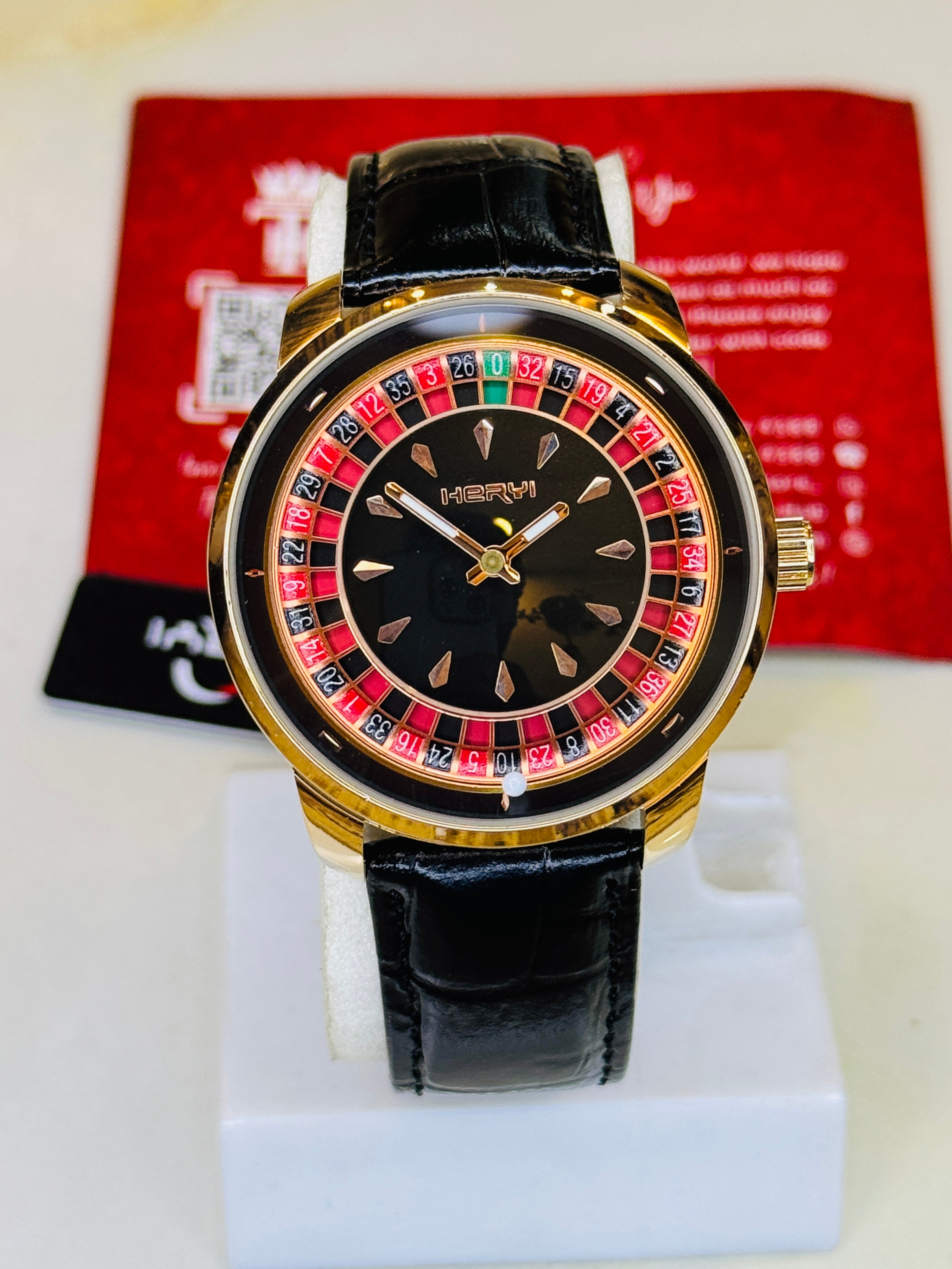 Jacob & Co Black Copper Casino Watch