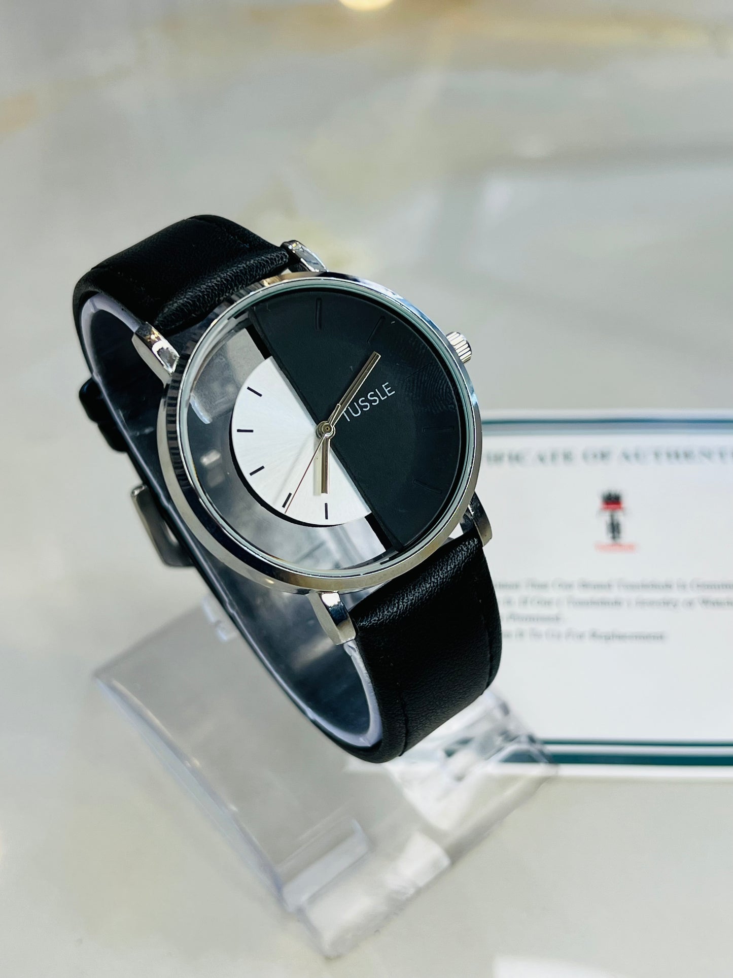 Tussle Half Dial Watch