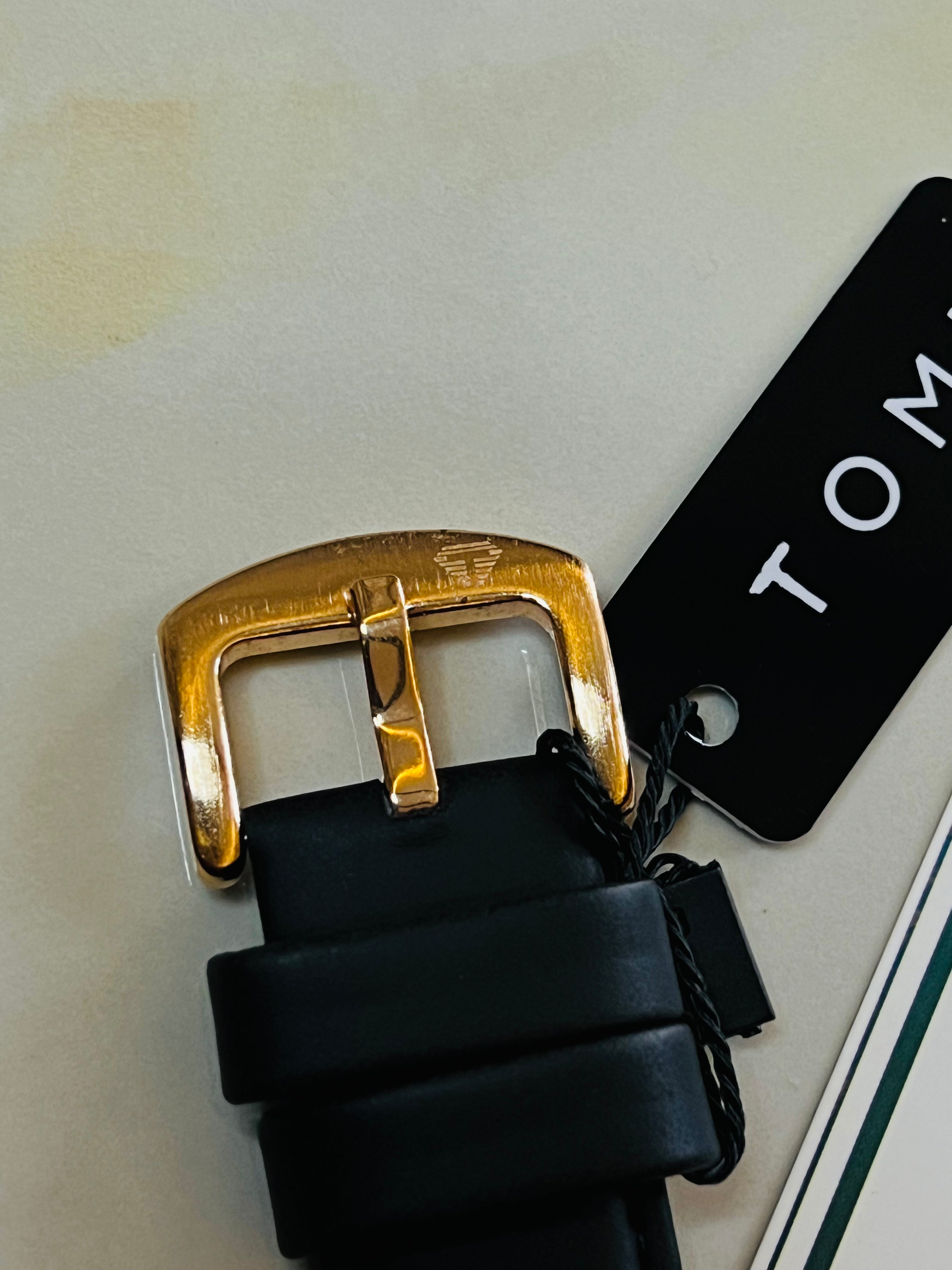 Tomi Jaguar Gold Dial Watch