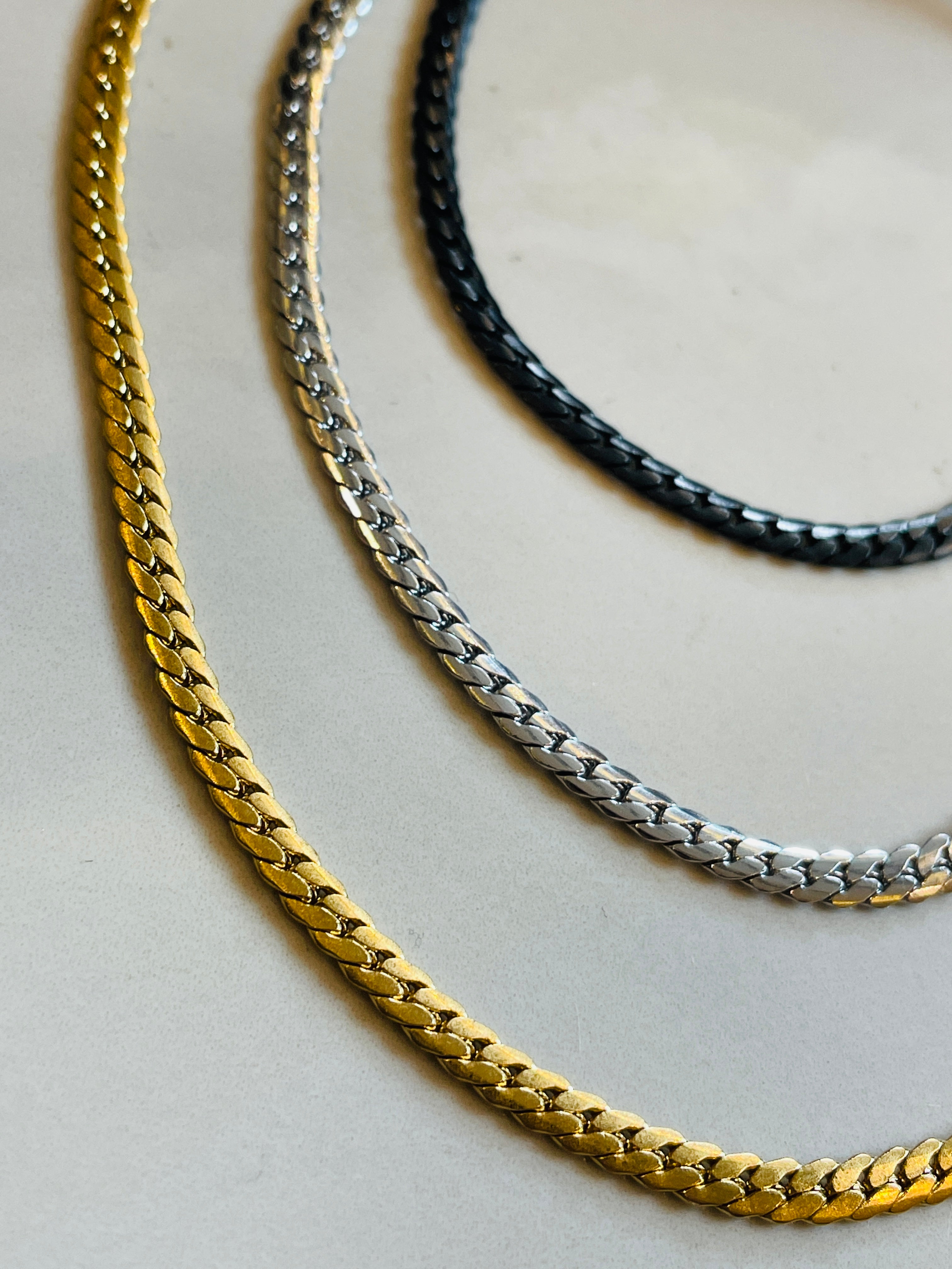 Premium Curb Chain ( 316L Stainless Steel)