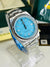 Silver Date Just Tiffany Blue Dial Master Clone Watch