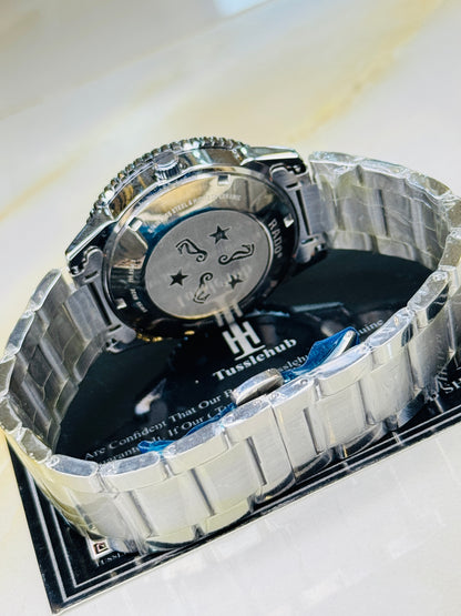 Silver Emerald Rado Captain Cook Watch
