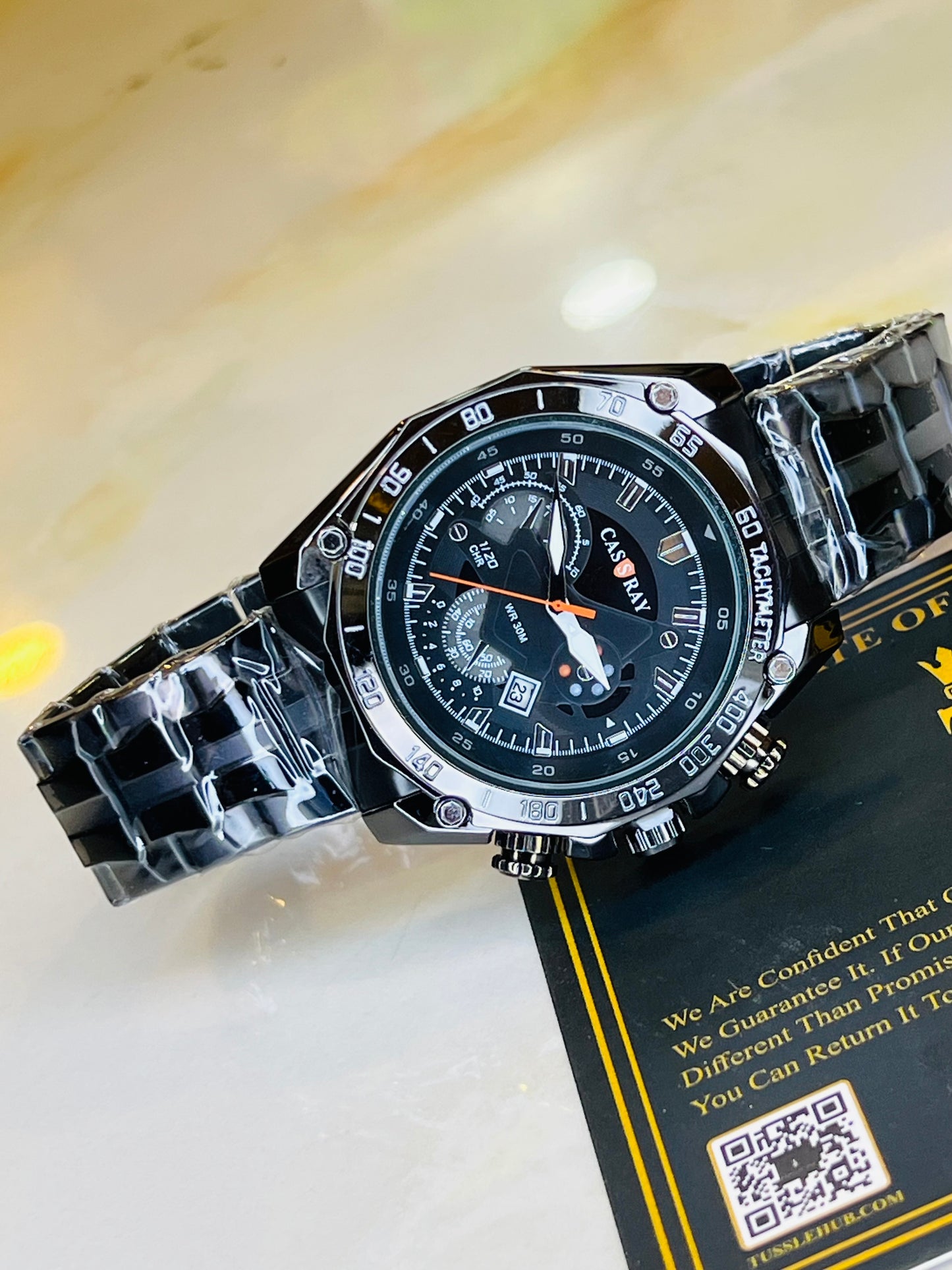 Tachy All Black Cassray Watch