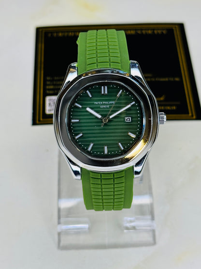 Army Green Aquanaut Watch