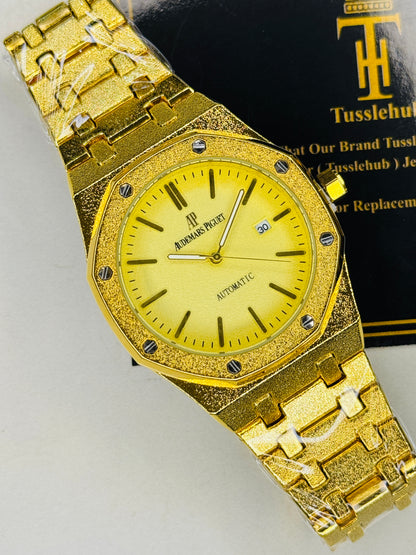 Frosted All Gold AP Watch