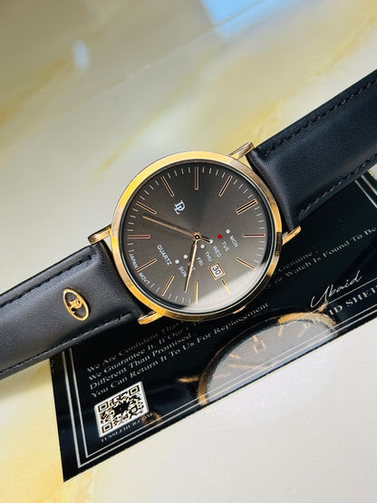 DL Mentor Premium Day Date Watch