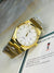 Tissot PRX 1853 Gold With Smooth White Textured Dial Watch