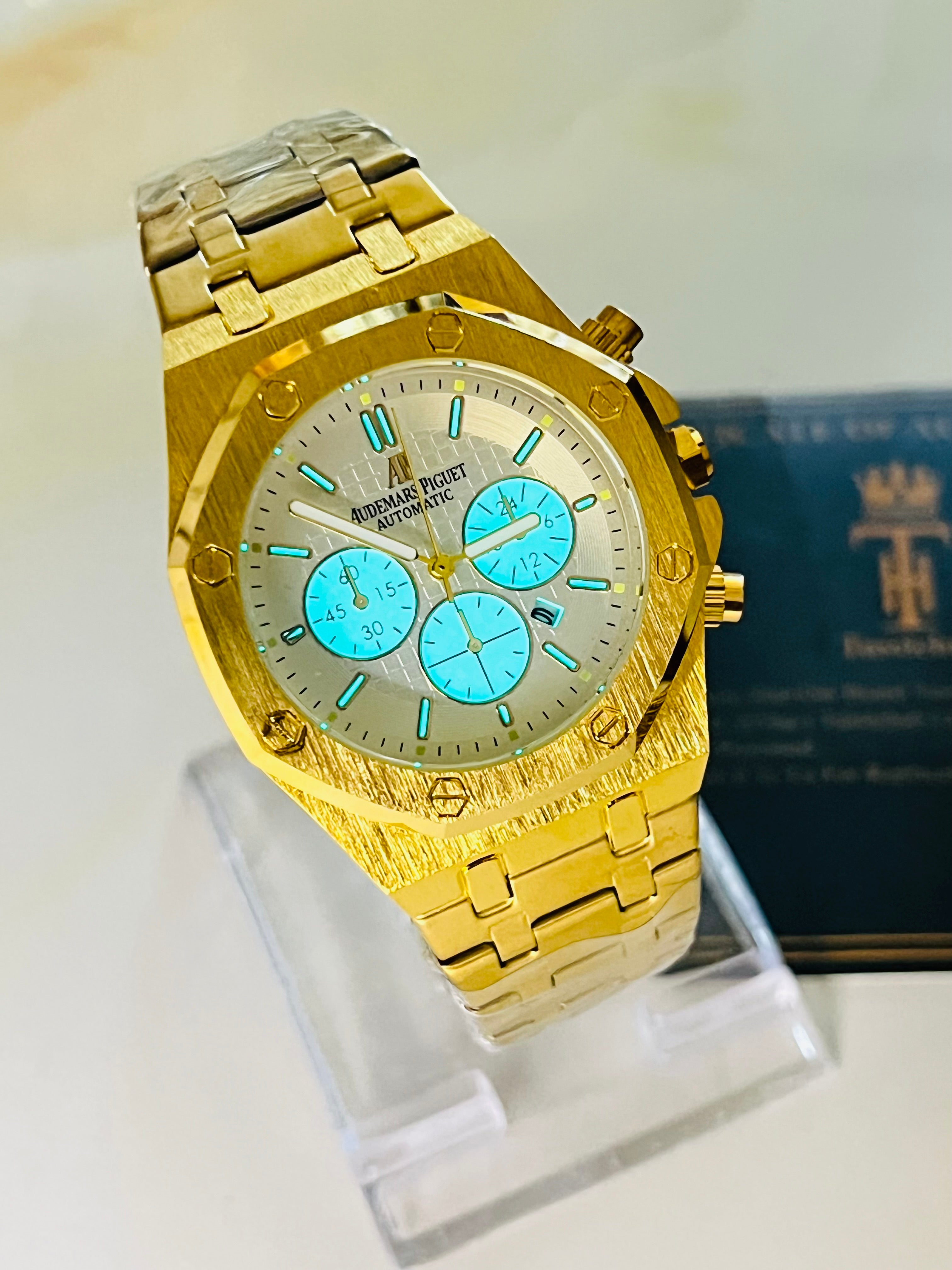 Gold White AP Light Edition Watch